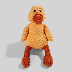 Corduroy Plush SqueakyBite Resistant Dog Toy