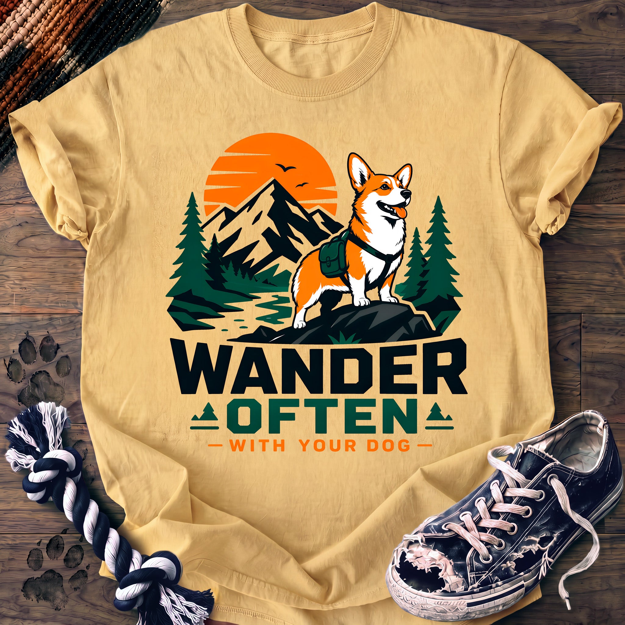 PAWSSION CLUB t-shirt in Butter color - SKU PC-0001