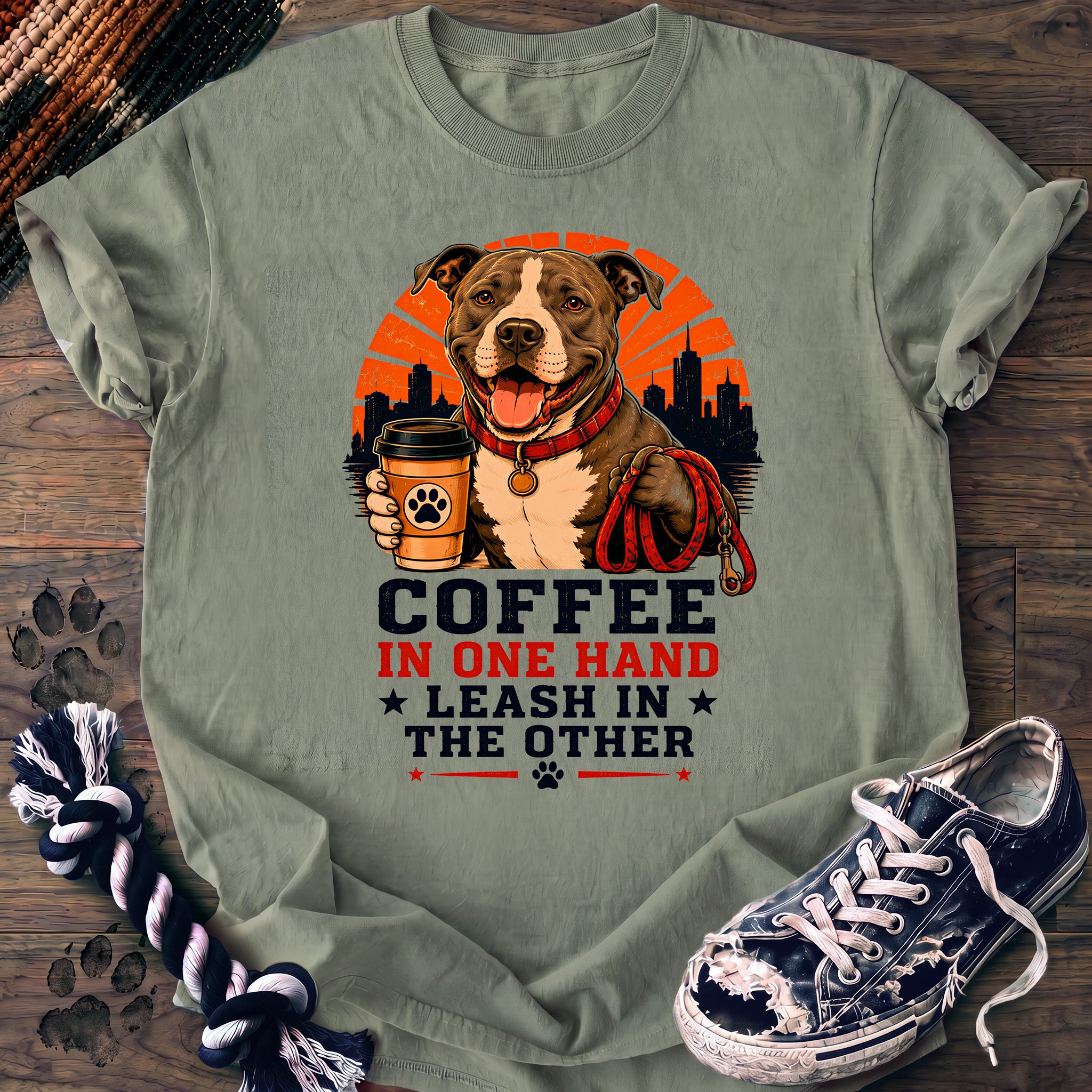 PAWSSION CLUB t-shirt in Bay color - SKU PC-0002