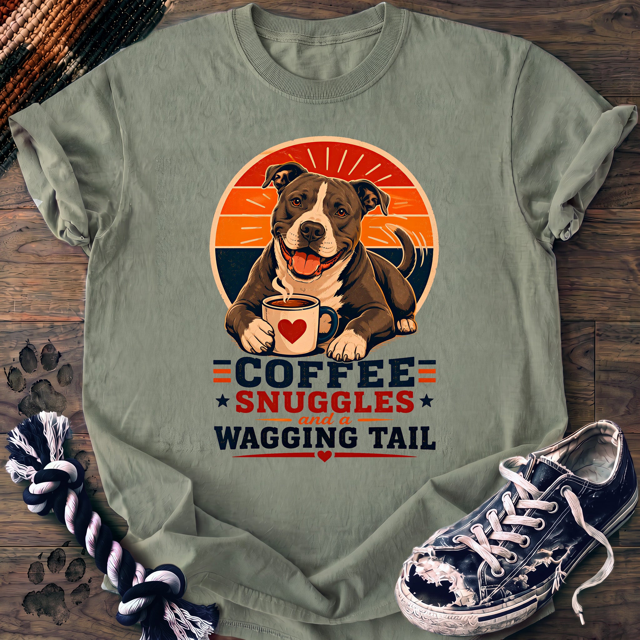 PAWSSION CLUB t-shirt in Bay color - SKU PC-0003