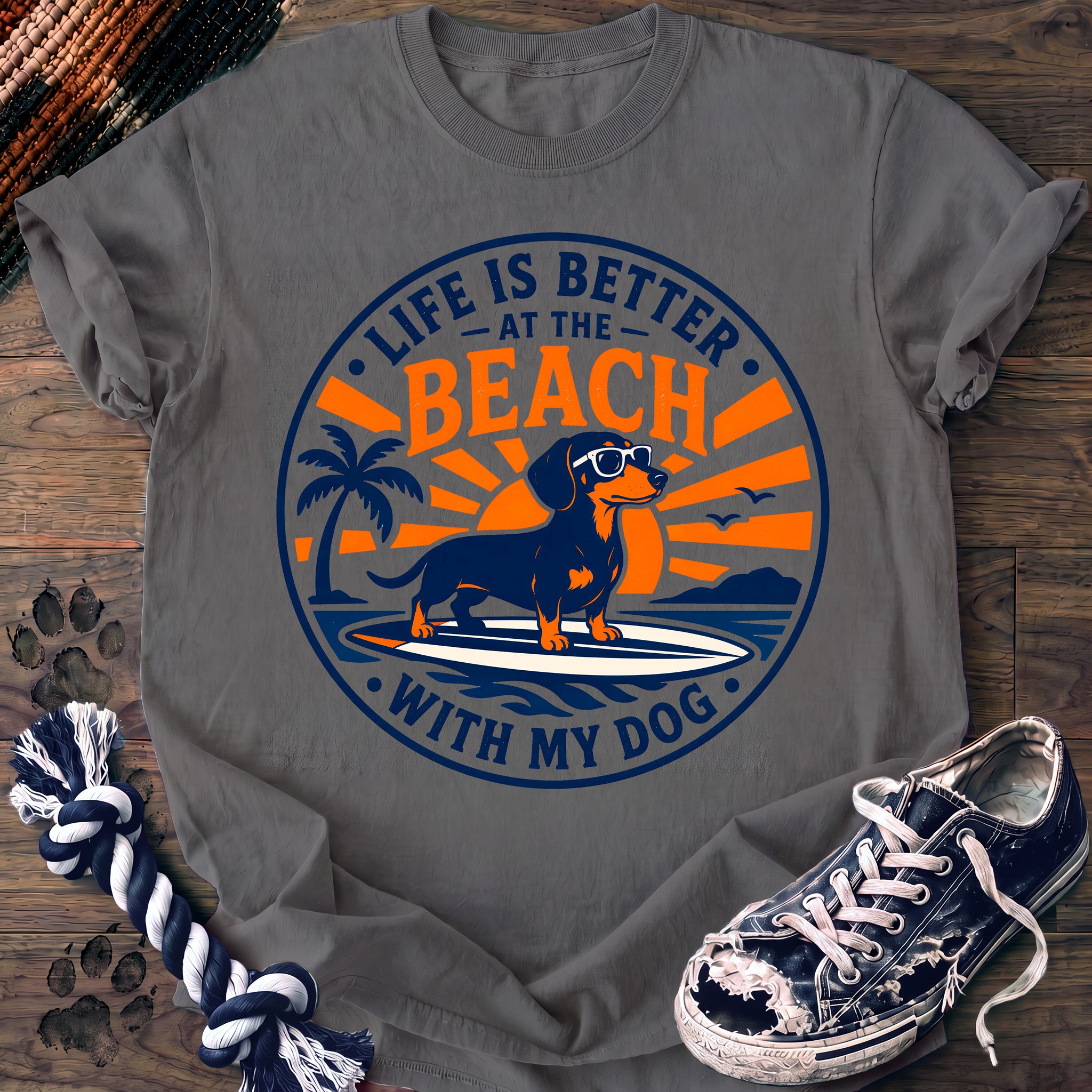 PAWSSION CLUB t-shirt in Grey color - SKU PC-0005