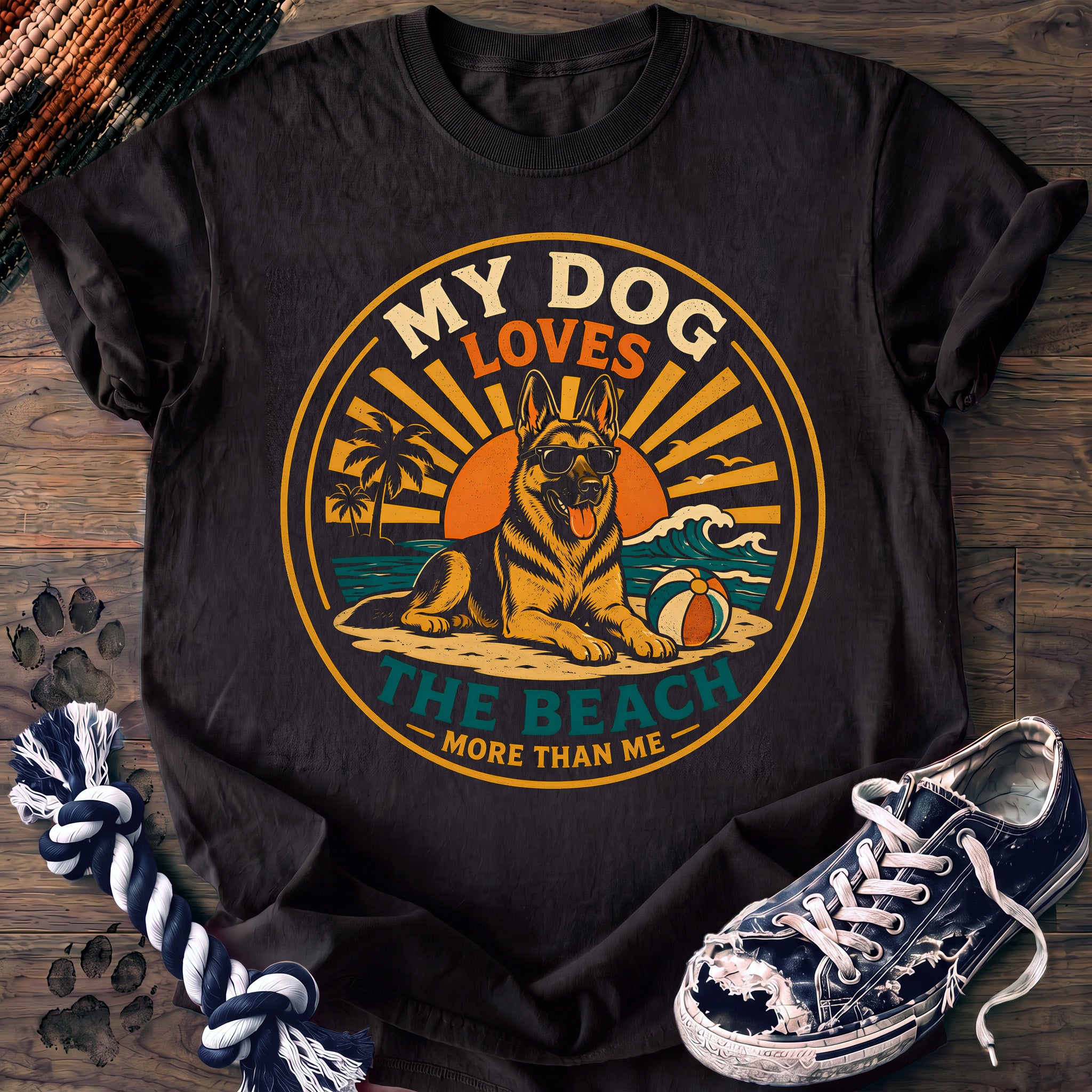 PAWSSION CLUB t-shirt in Black color - SKU PC-0006