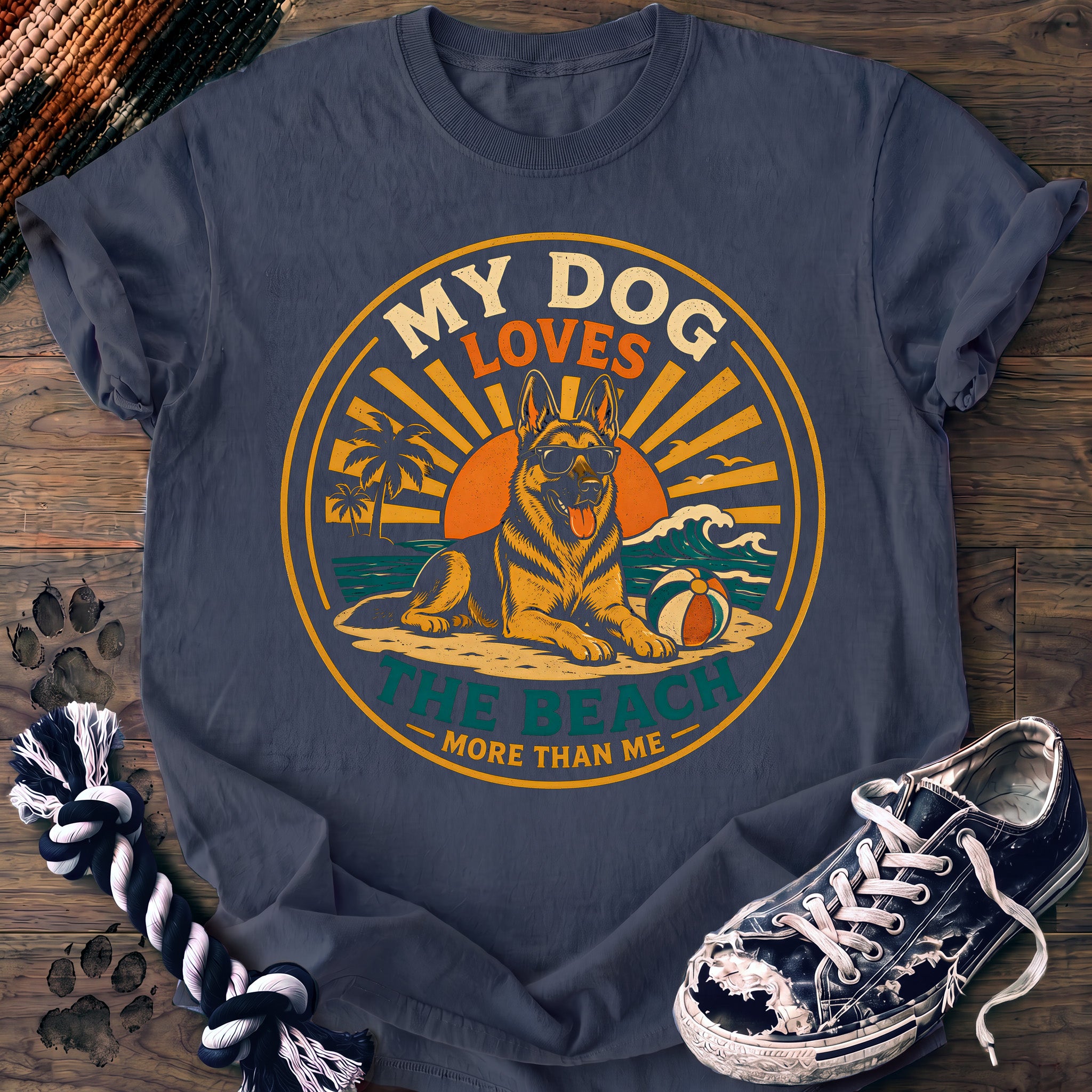 PAWSSION CLUB t-shirt in BlueJean color - SKU PC-0006