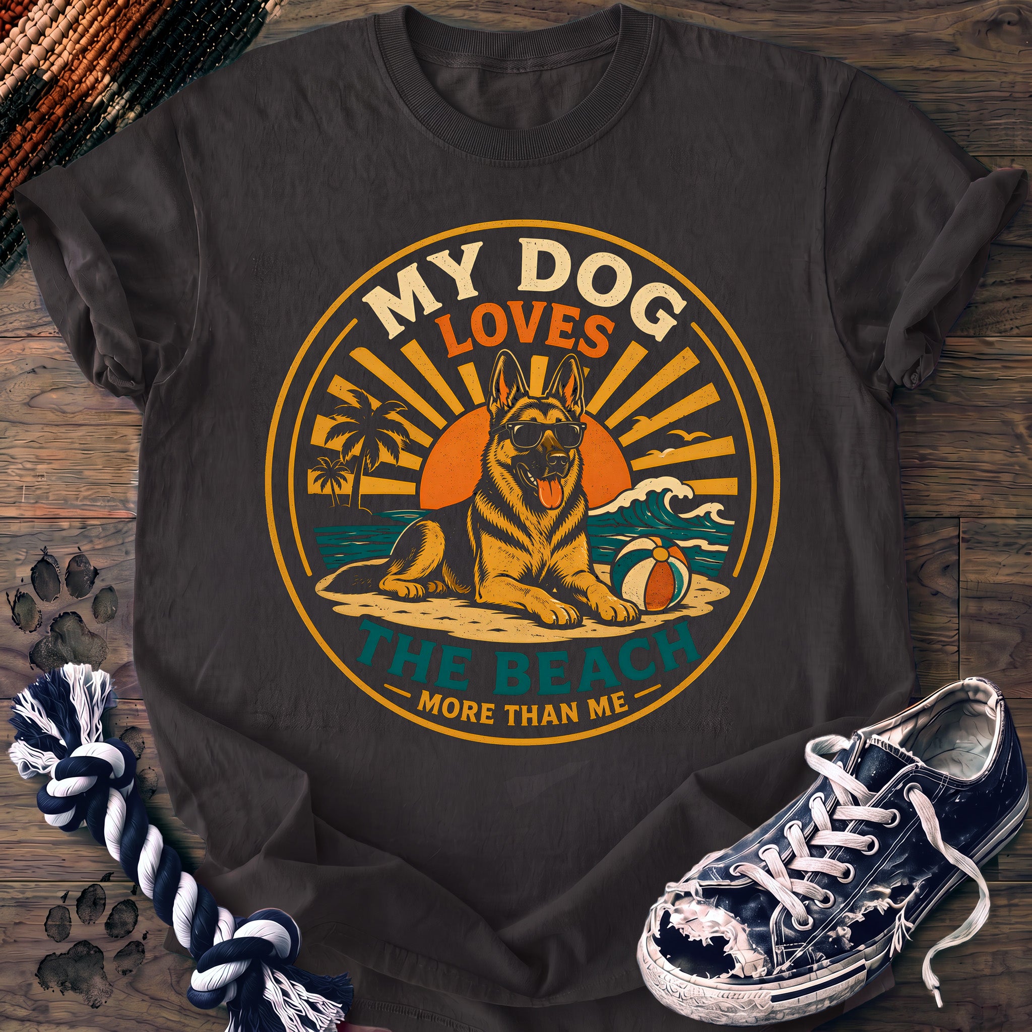 PAWSSION CLUB t-shirt in Graphite color - SKU PC-0006