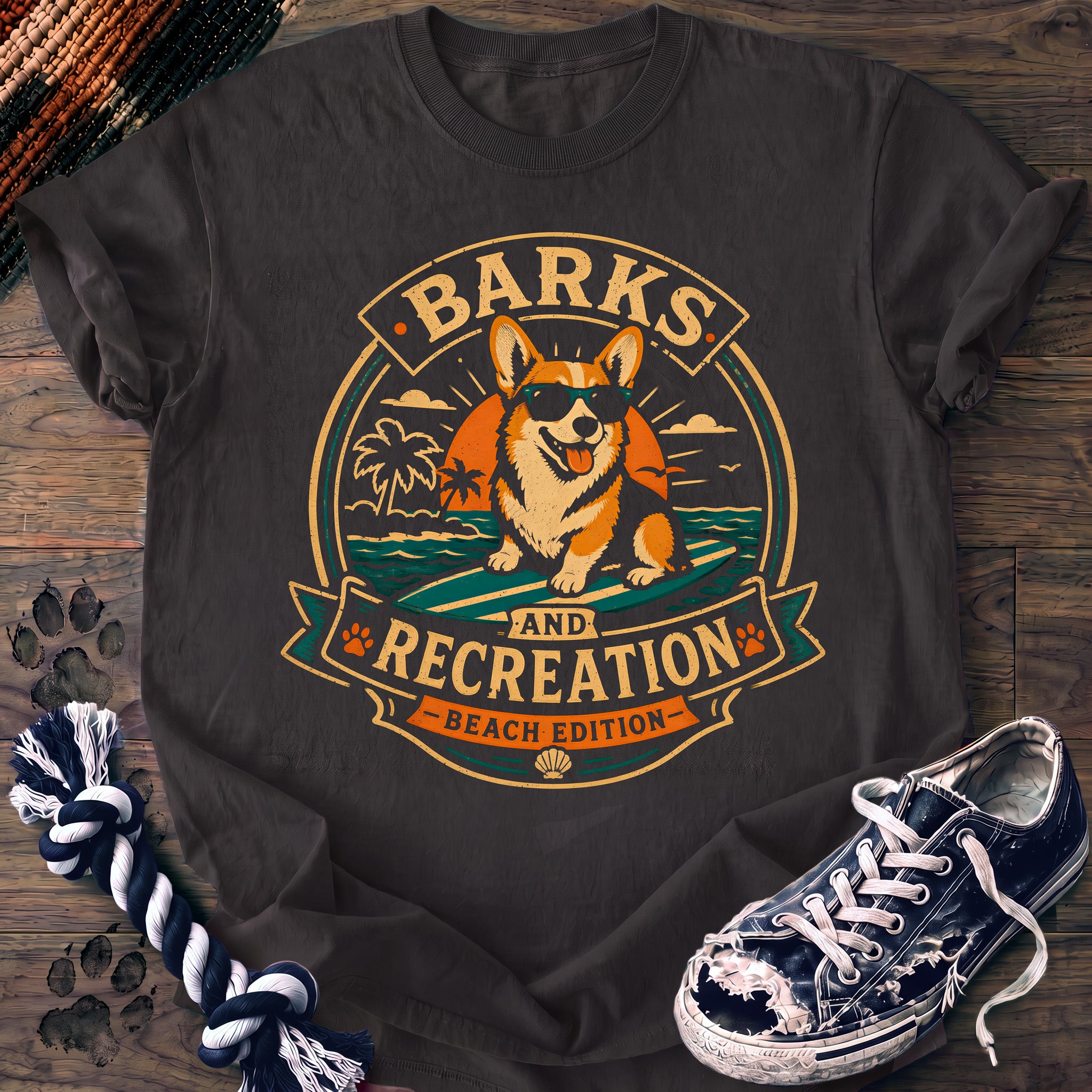 PAWSSION CLUB t-shirt in Graphite color - SKU PC-0007