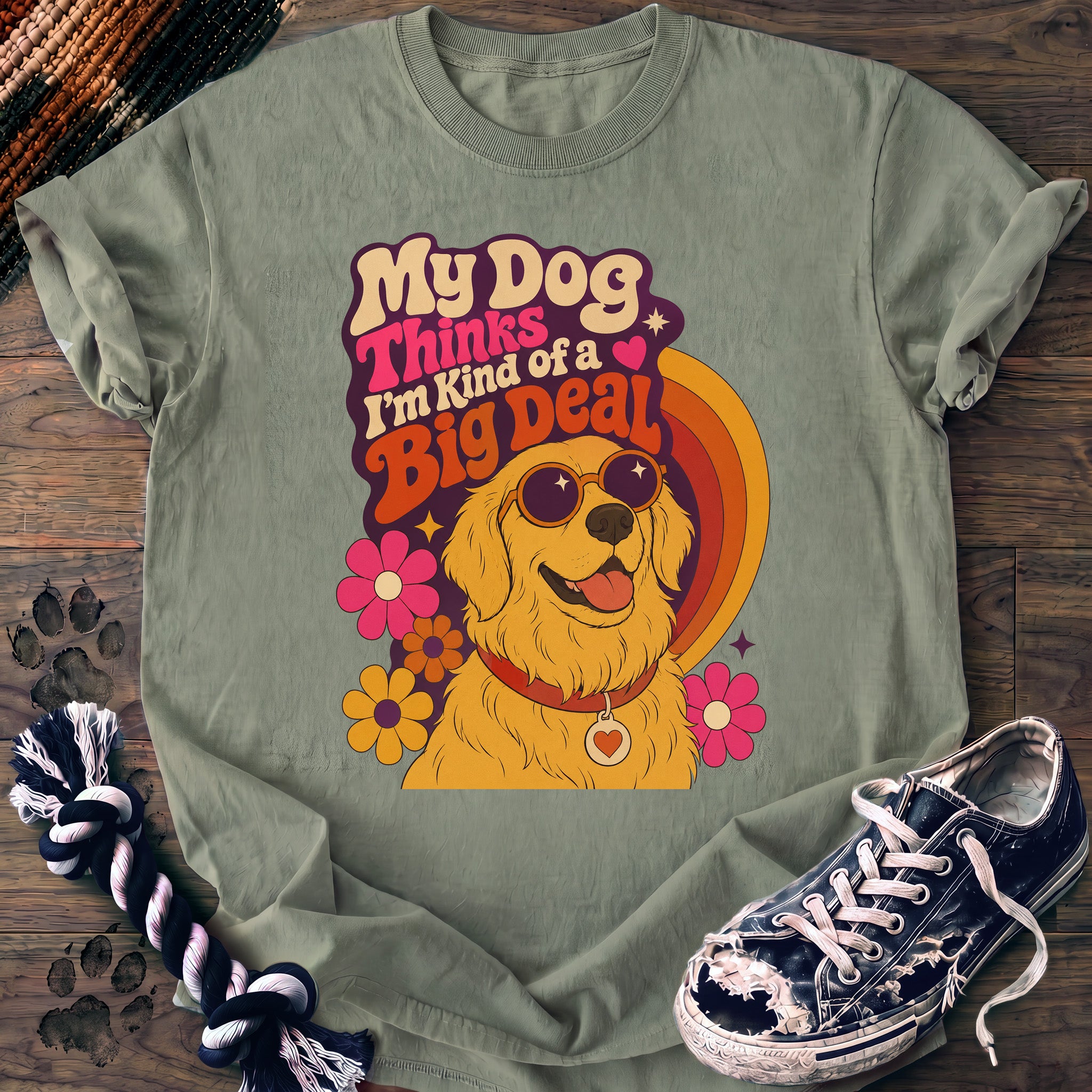 PAWSSION CLUB t-shirt in Bay color - SKU PC-0008