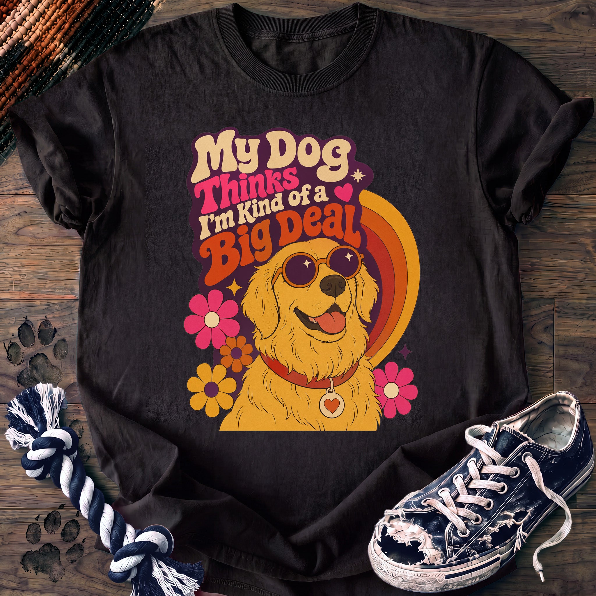 PAWSSION CLUB t-shirt in Black color - SKU PC-0008