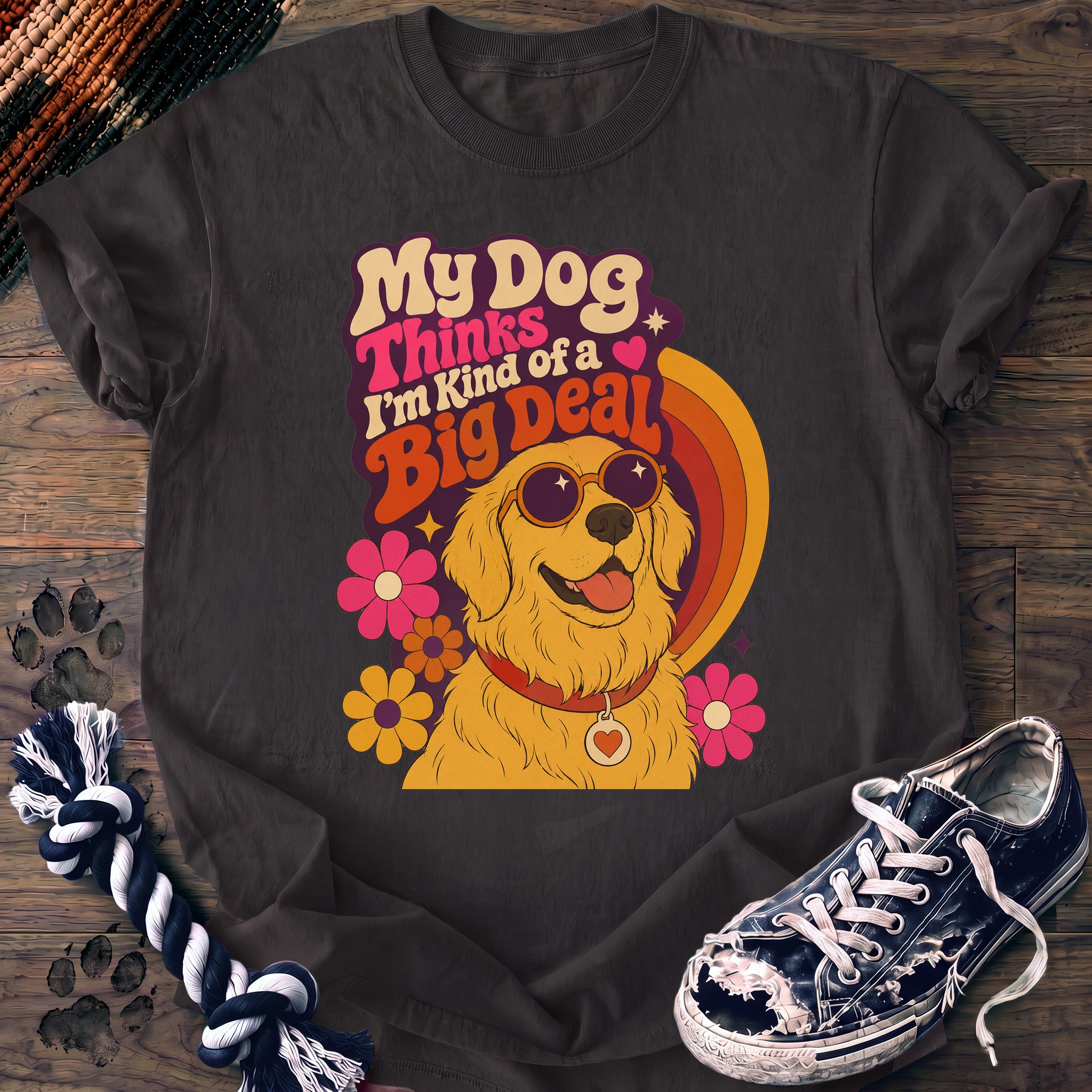 PAWSSION CLUB t-shirt in Graphite color - SKU PC-0008