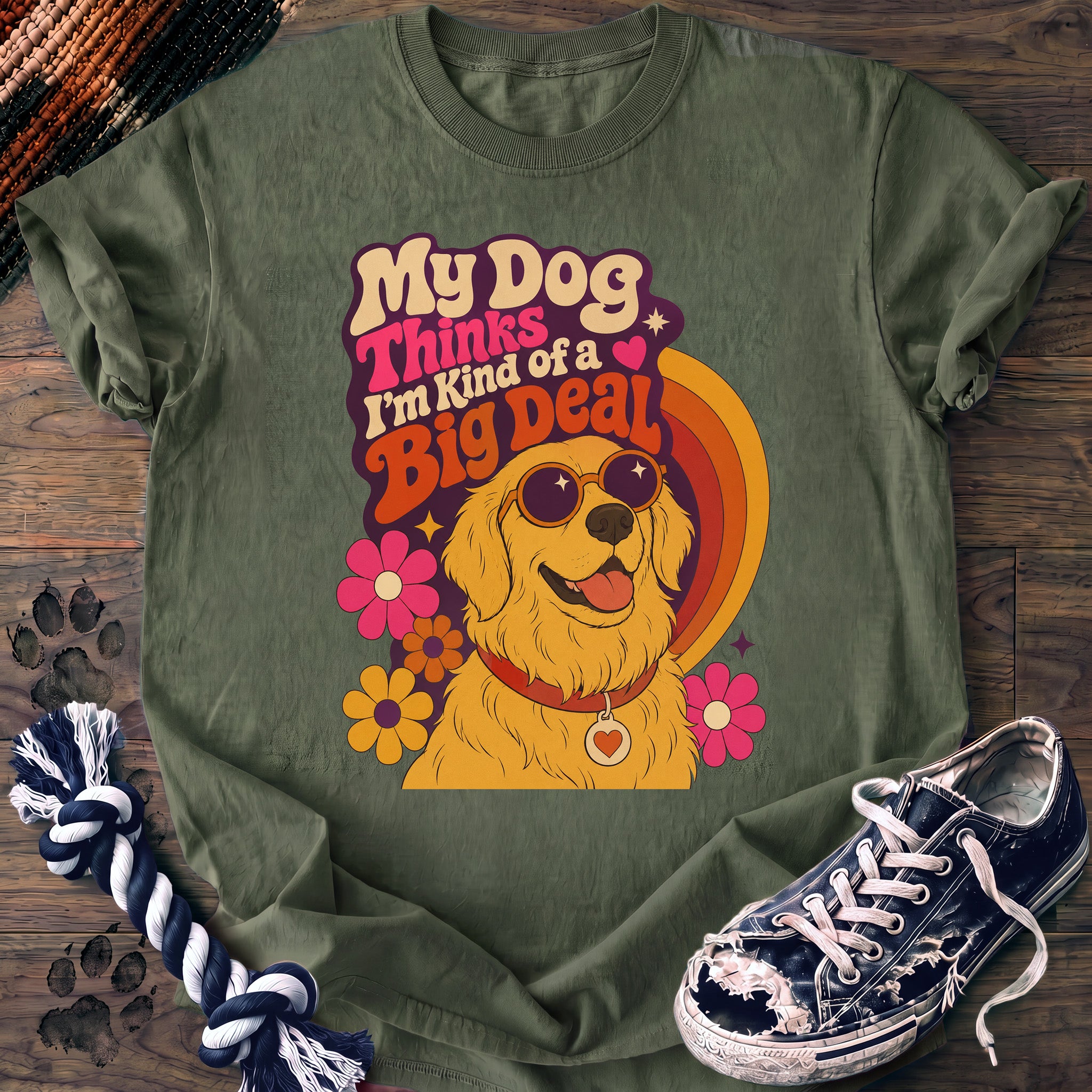 PAWSSION CLUB t-shirt in LightGreen color - SKU PC-0008