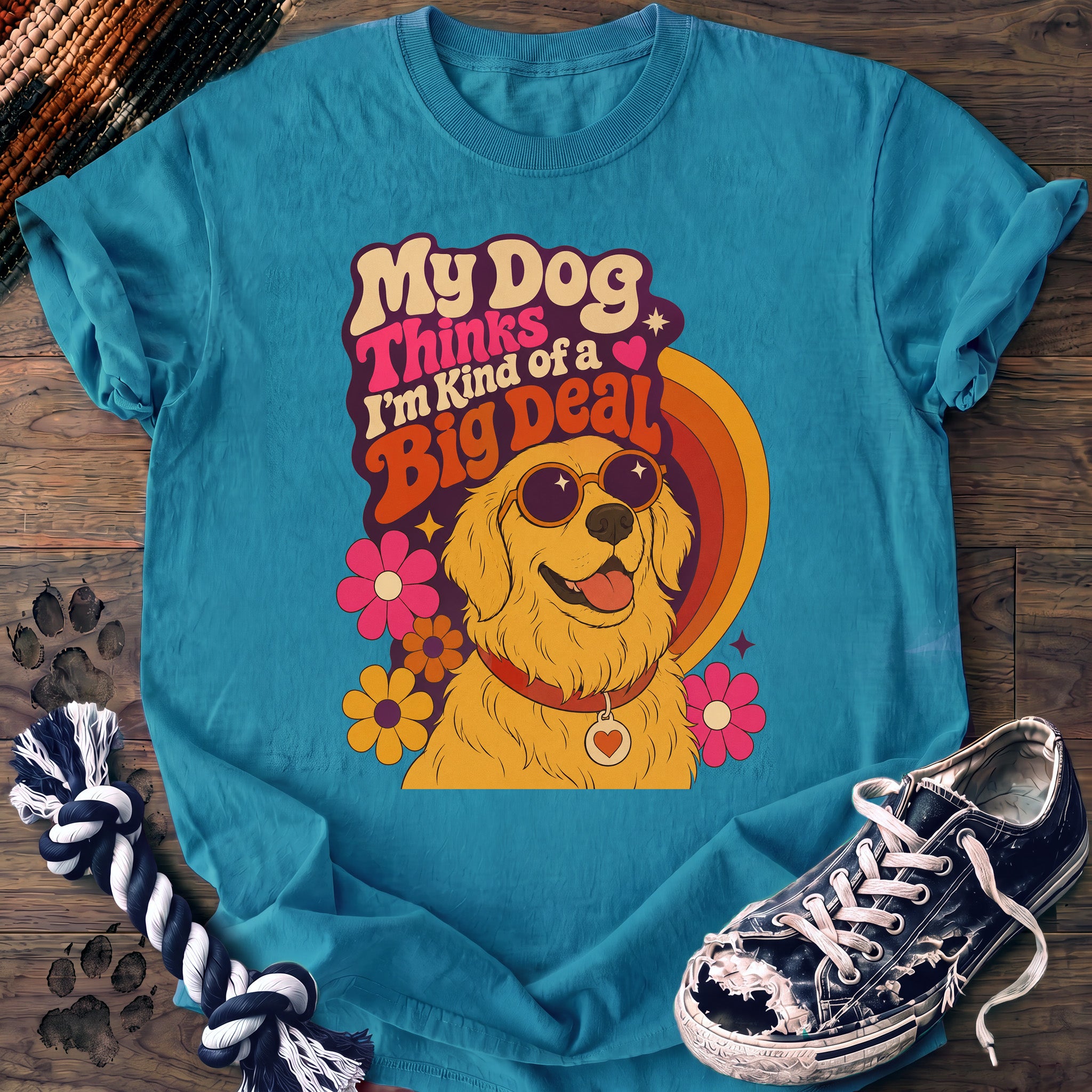 PAWSSION CLUB t-shirt in Sapphire color - SKU PC-0008