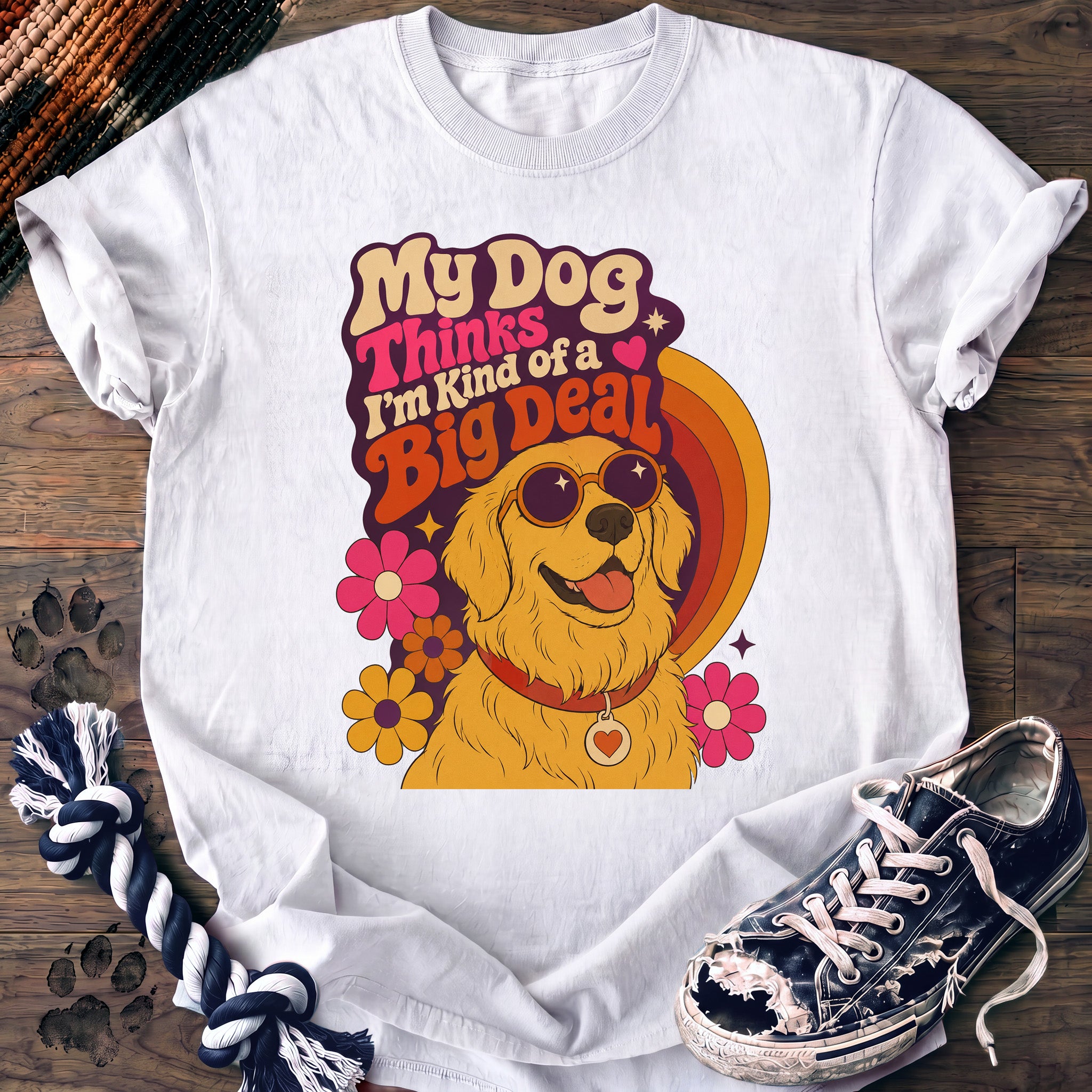 PAWSSION CLUB t-shirt in White color - SKU PC-0008