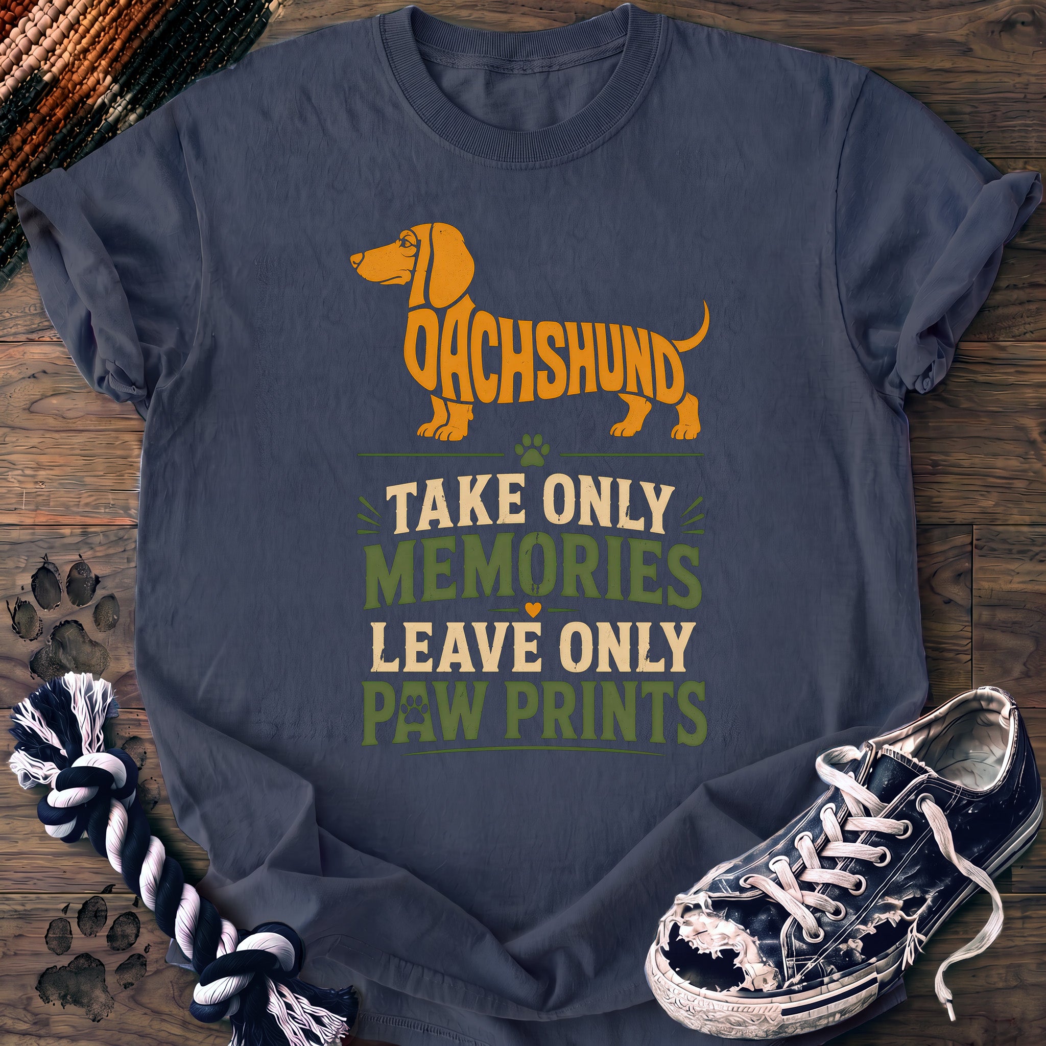 PAWSSION CLUB t-shirt in BlueJean color - SKU PC-0011