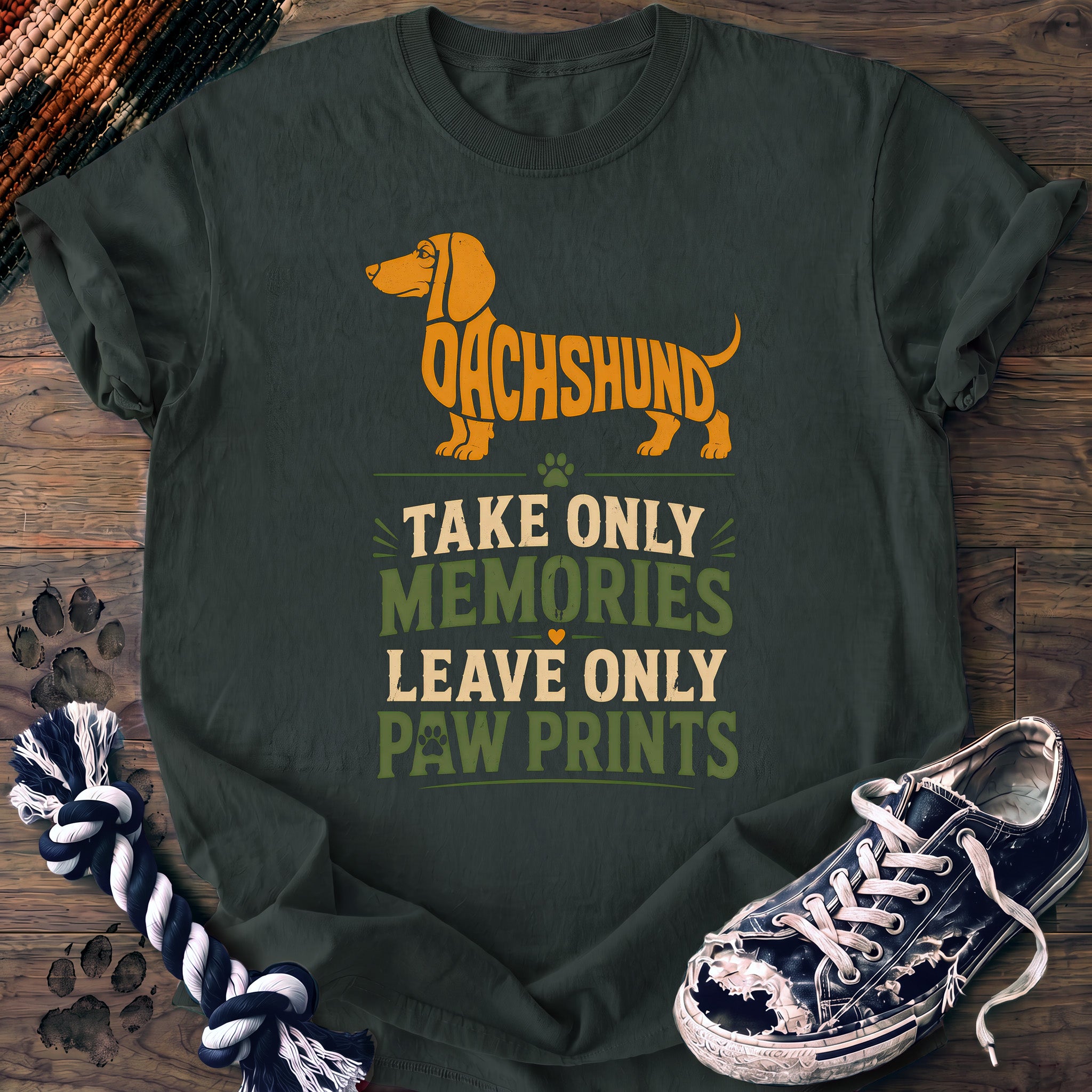 PAWSSION CLUB t-shirt in BlueSpruce color - SKU PC-0011