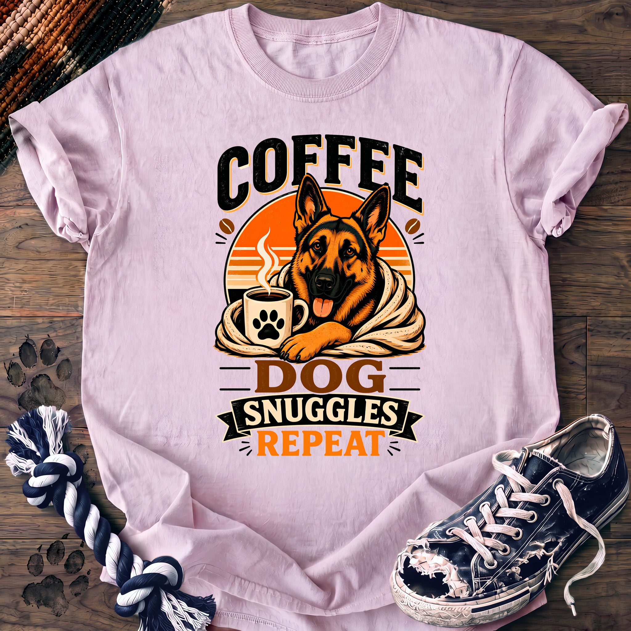 PAWSSION CLUB t-shirt in Blossom color - SKU PC-0013