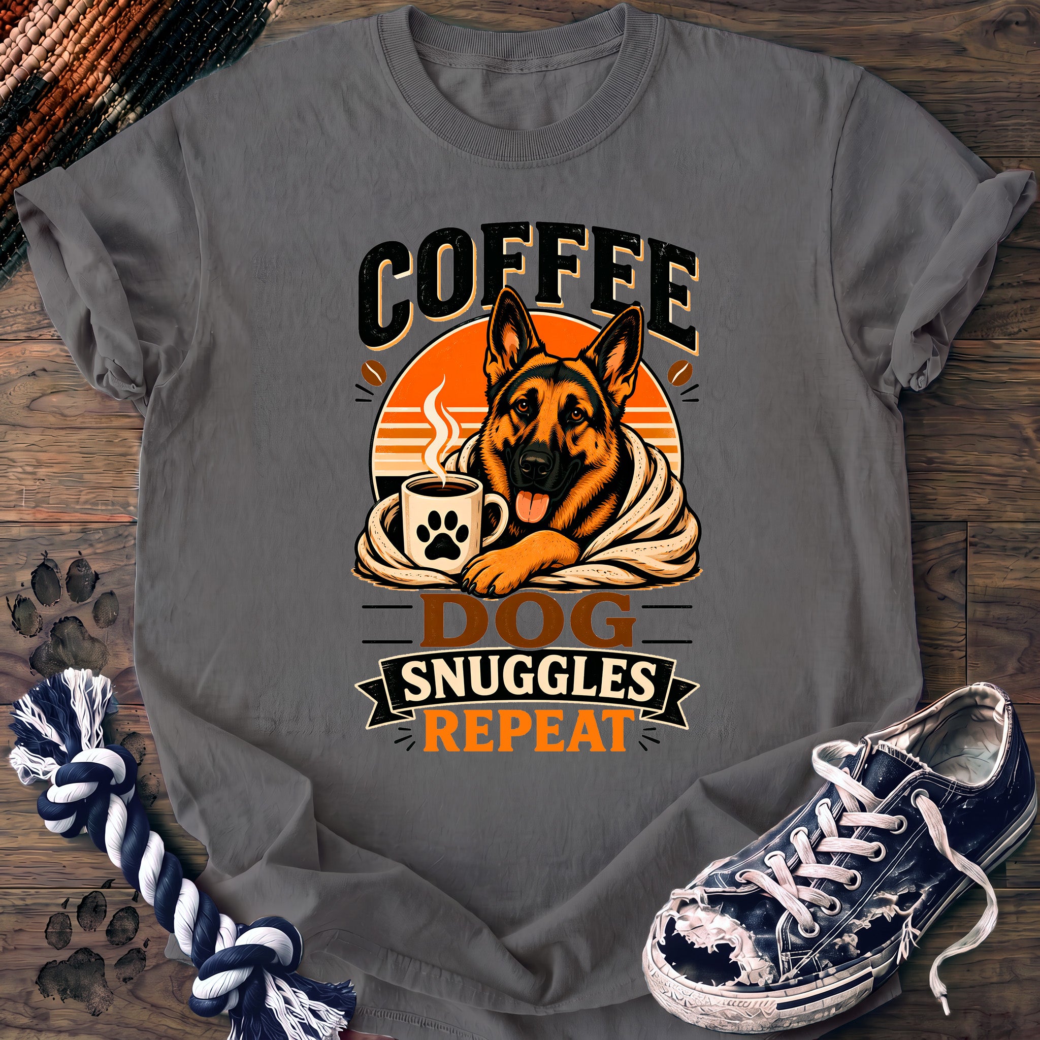 PAWSSION CLUB t-shirt in Grey color - SKU PC-0013