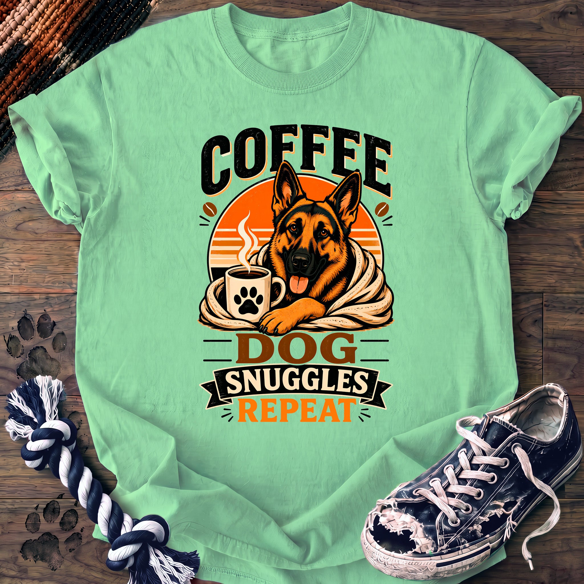 PAWSSION CLUB t-shirt in IslandReef color - SKU PC-0013