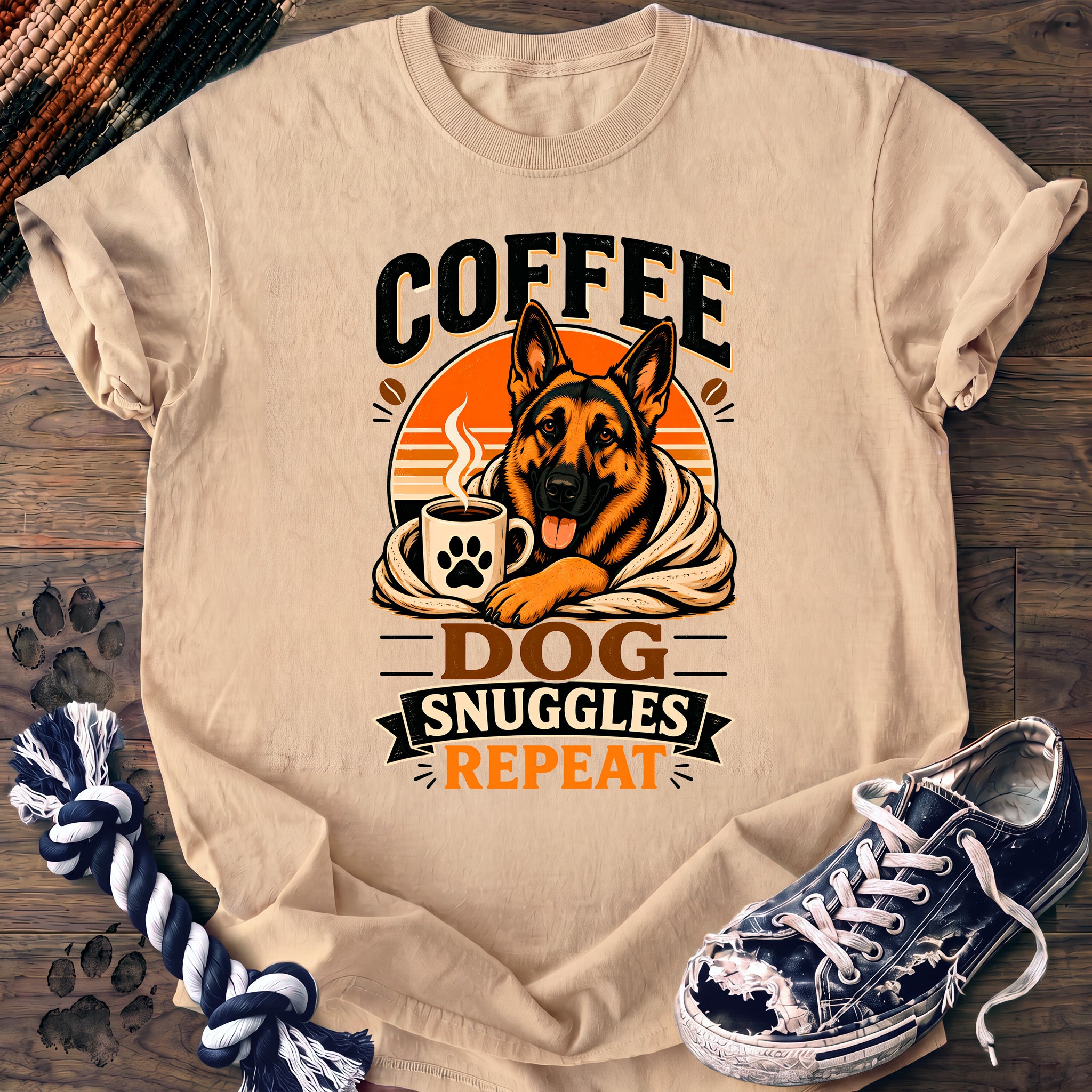 PAWSSION CLUB t-shirt in Ivory color - SKU PC-0013