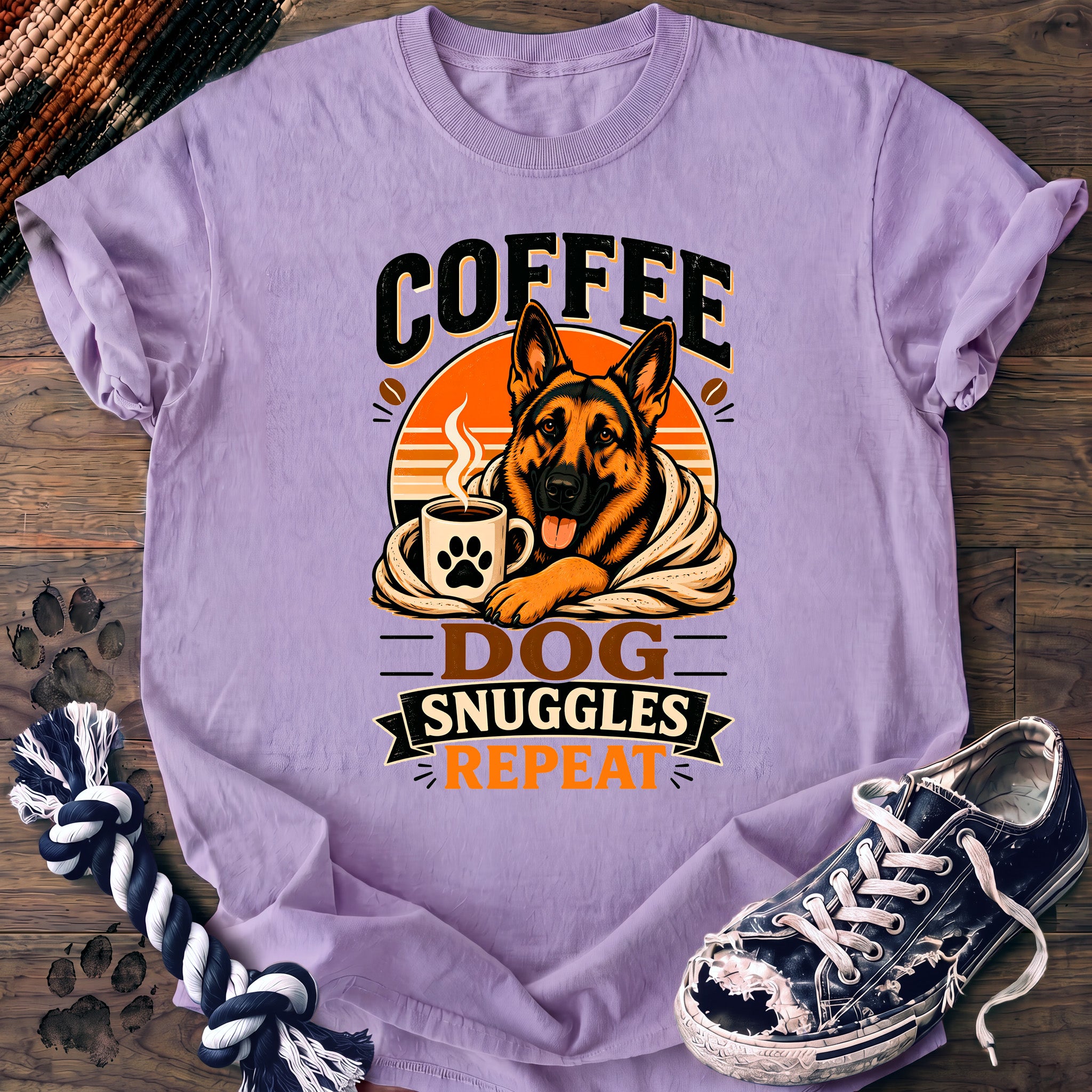 PAWSSION CLUB t-shirt in Orchid color - SKU PC-0013