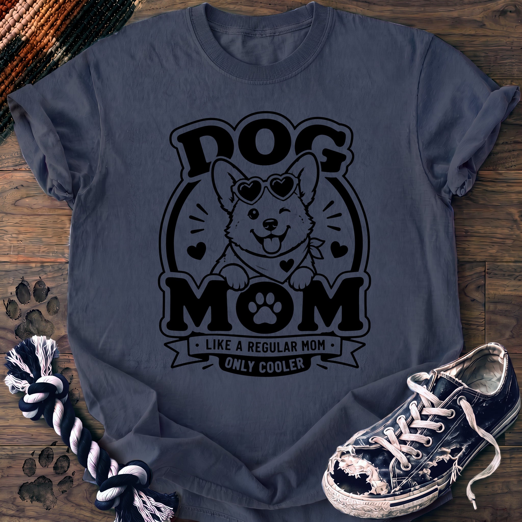 PAWSSION CLUB t-shirt in BlueJean color - SKU PC-0014