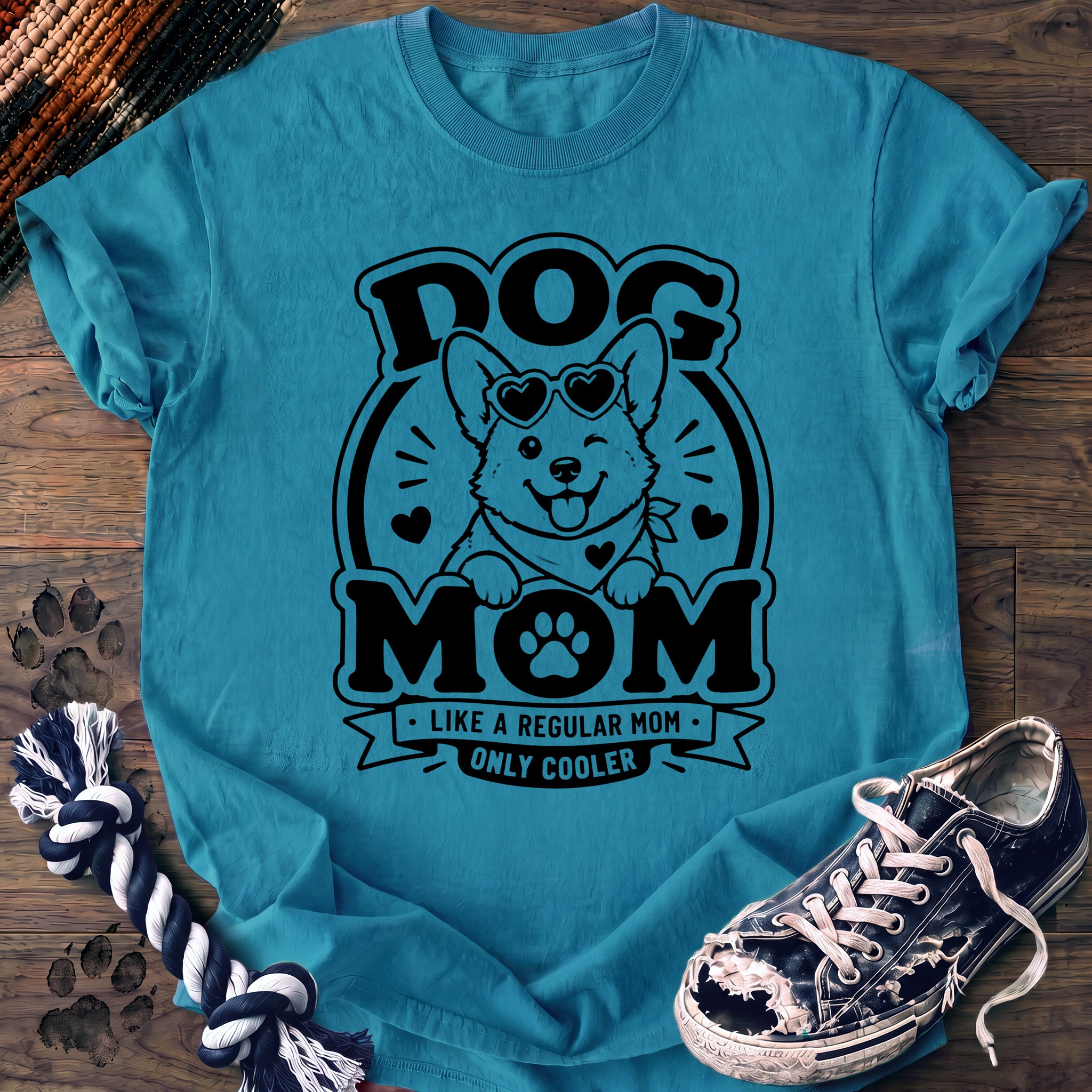 PAWSSION CLUB t-shirt in Sapphire color - SKU PC-0014