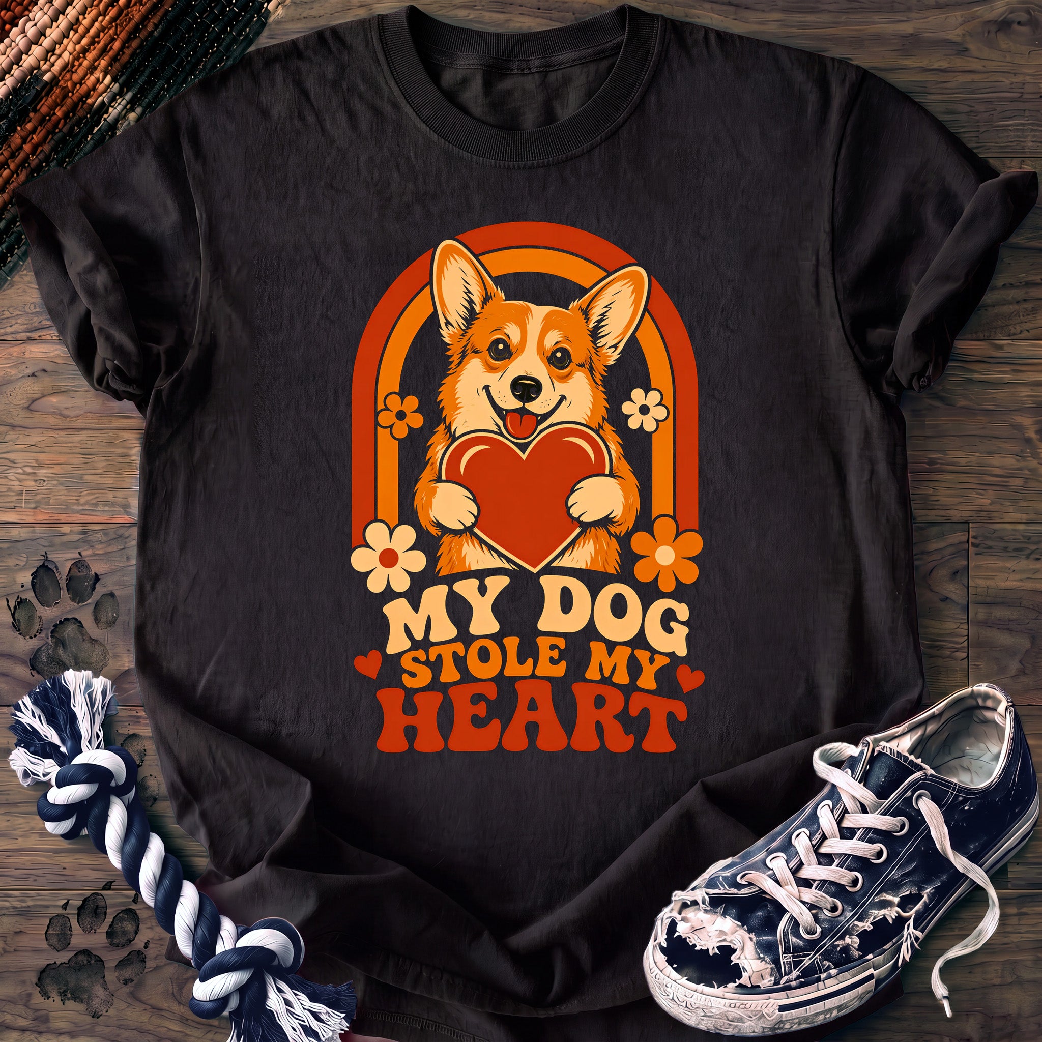 PAWSSION CLUB t-shirt in Black color - SKU PC-0018