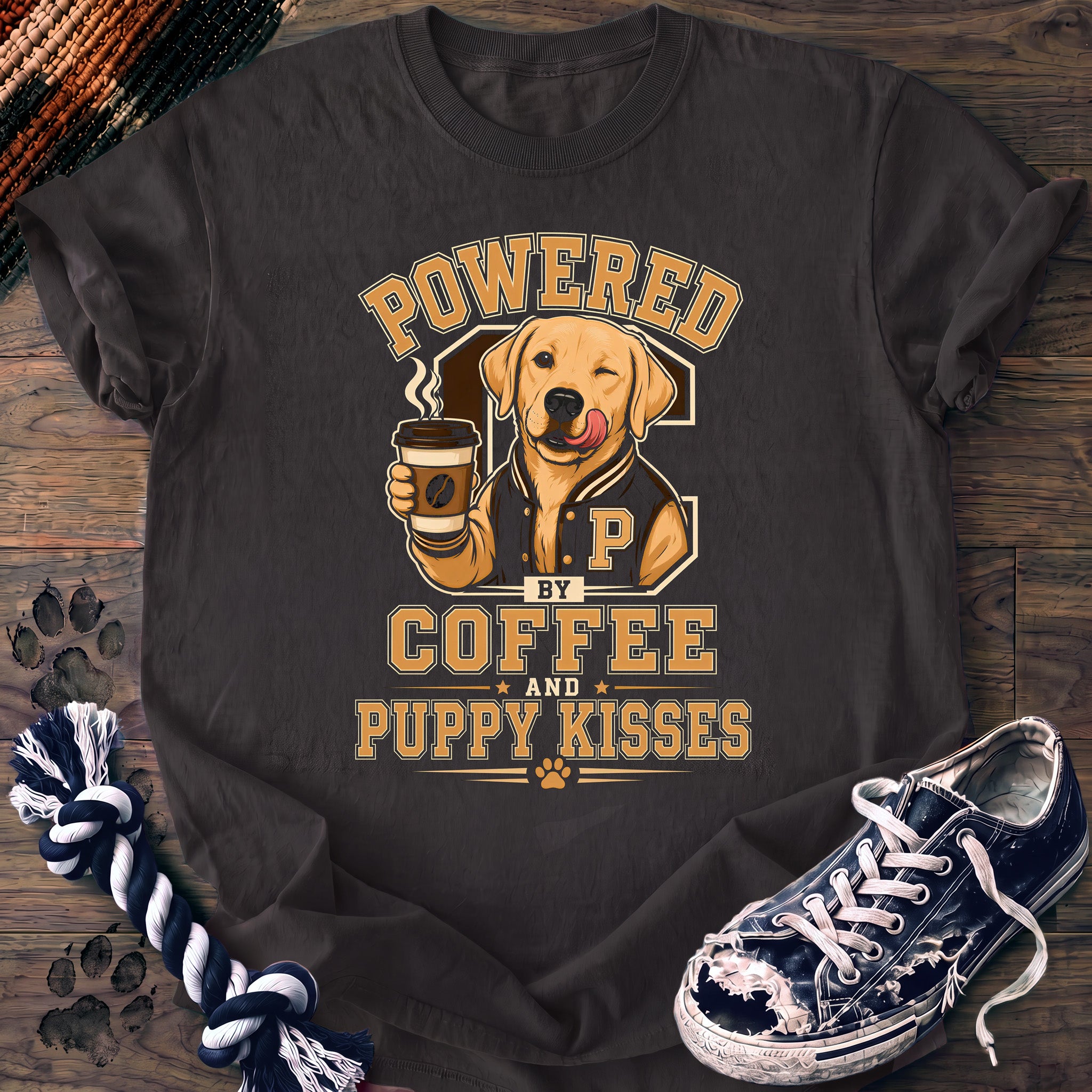 PAWSSION CLUB t-shirt in Graphite color - SKU PC-0021