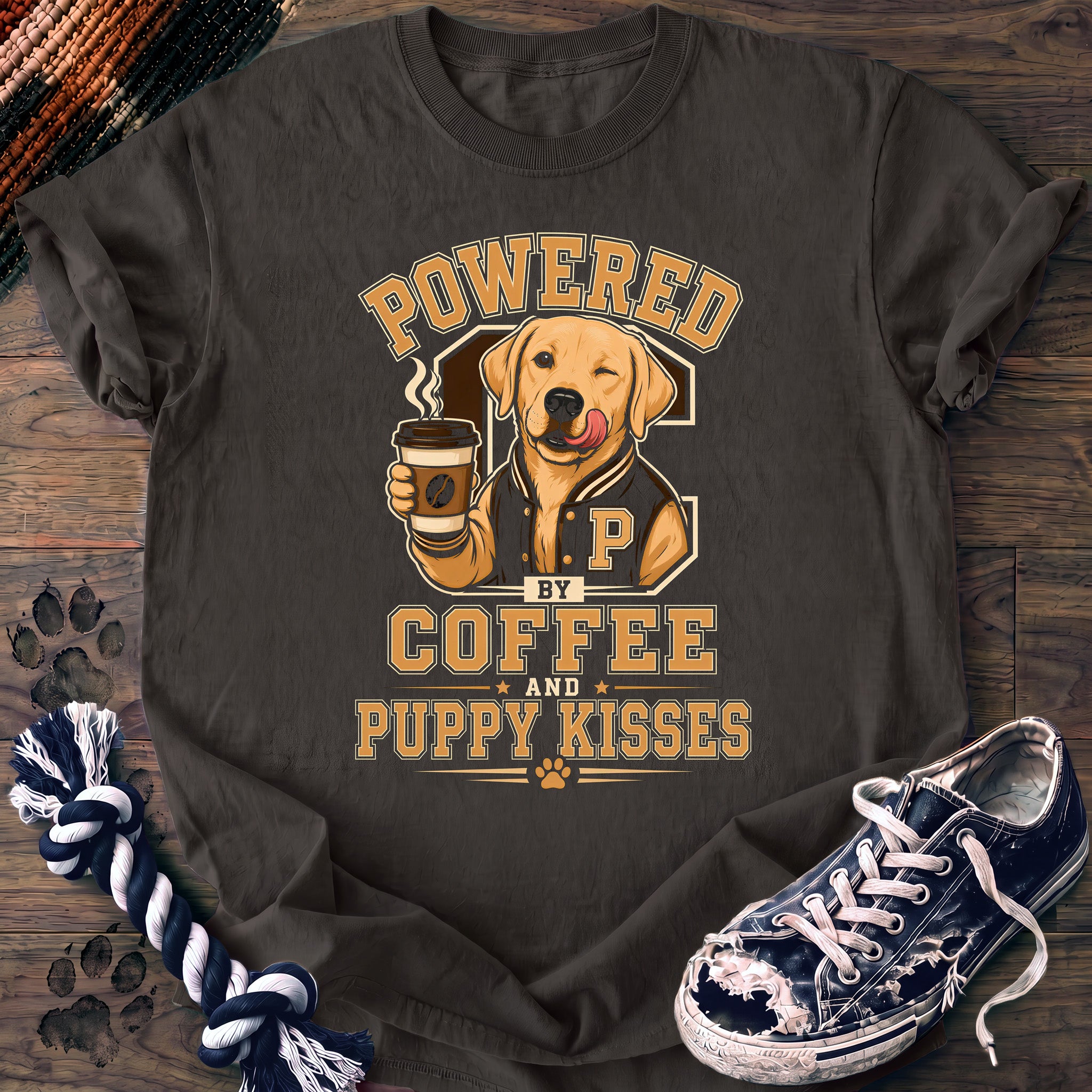 PAWSSION CLUB t-shirt in Pepper color - SKU PC-0021