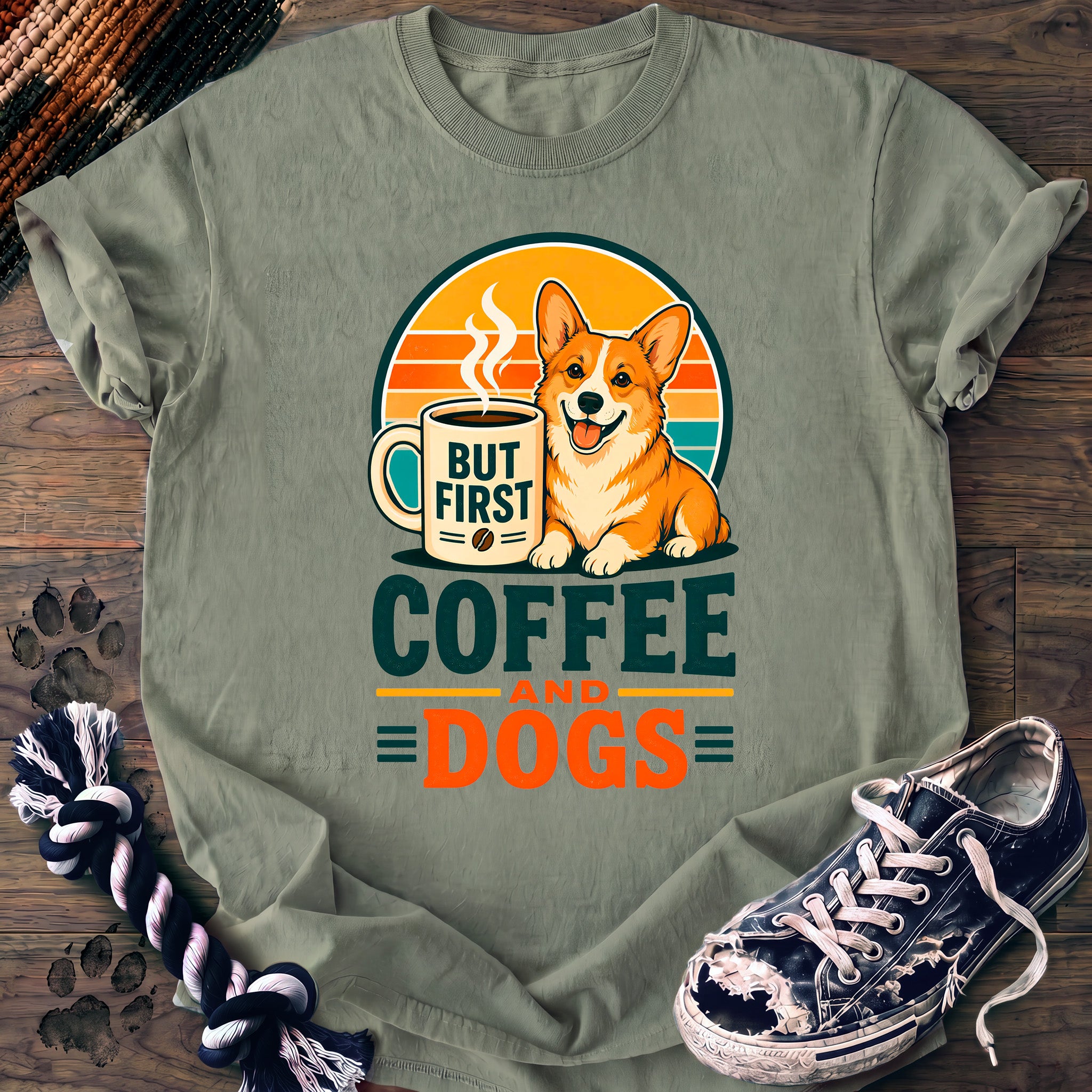 PAWSSION CLUB t-shirt in Bay color - SKU PC-0022