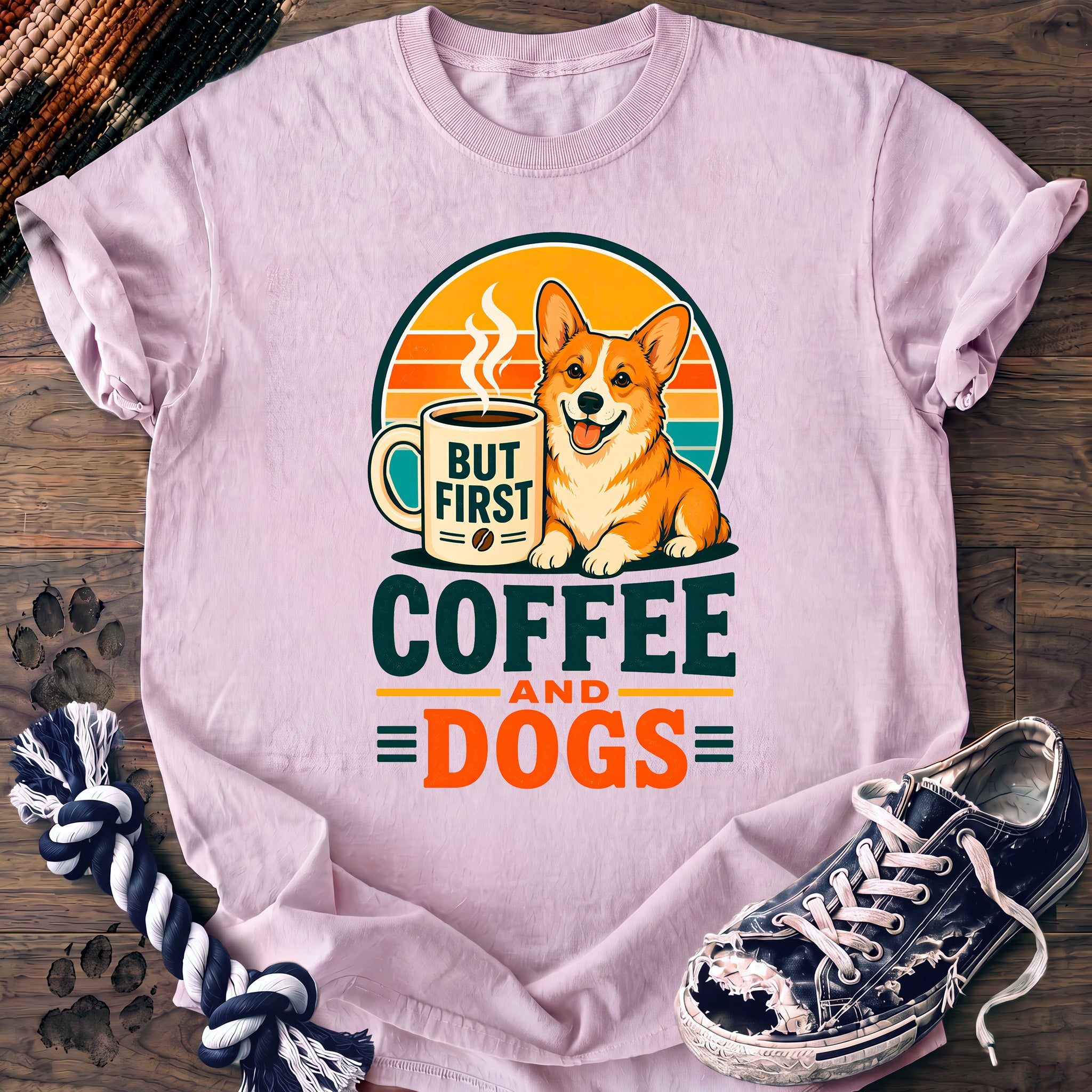 PAWSSION CLUB t-shirt in Blossom color - SKU PC-0022