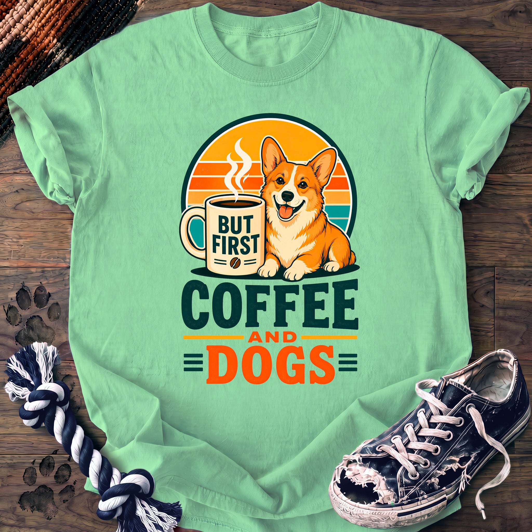 PAWSSION CLUB t-shirt in IslandReef color - SKU PC-0022