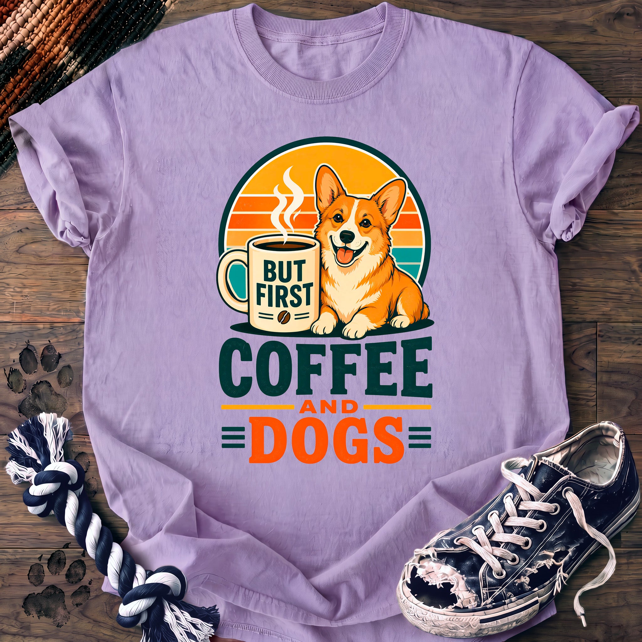PAWSSION CLUB t-shirt in Orchid color - SKU PC-0022