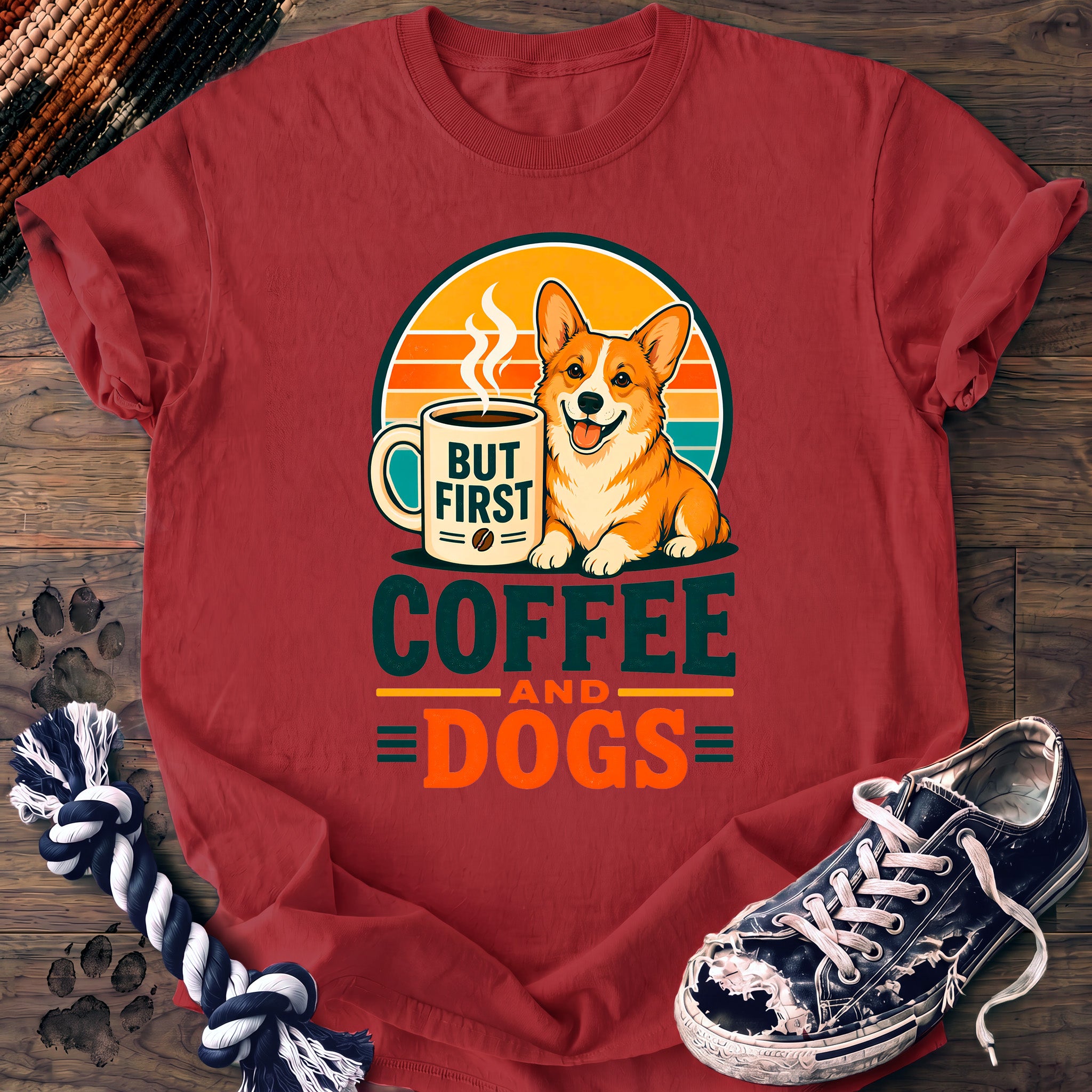 PAWSSION CLUB t-shirt in Watermelon color - SKU PC-0022