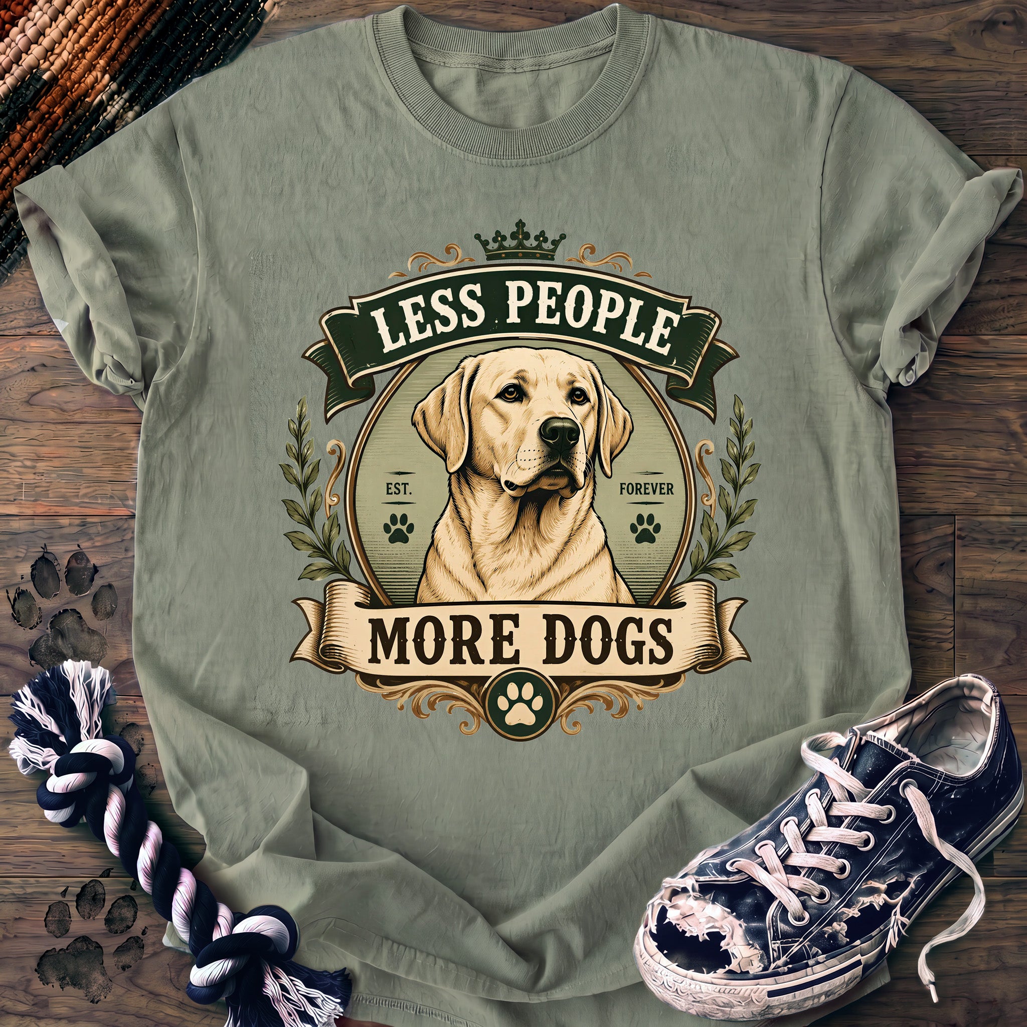 PAWSSION CLUB t-shirt in Bay color - SKU PC-0024