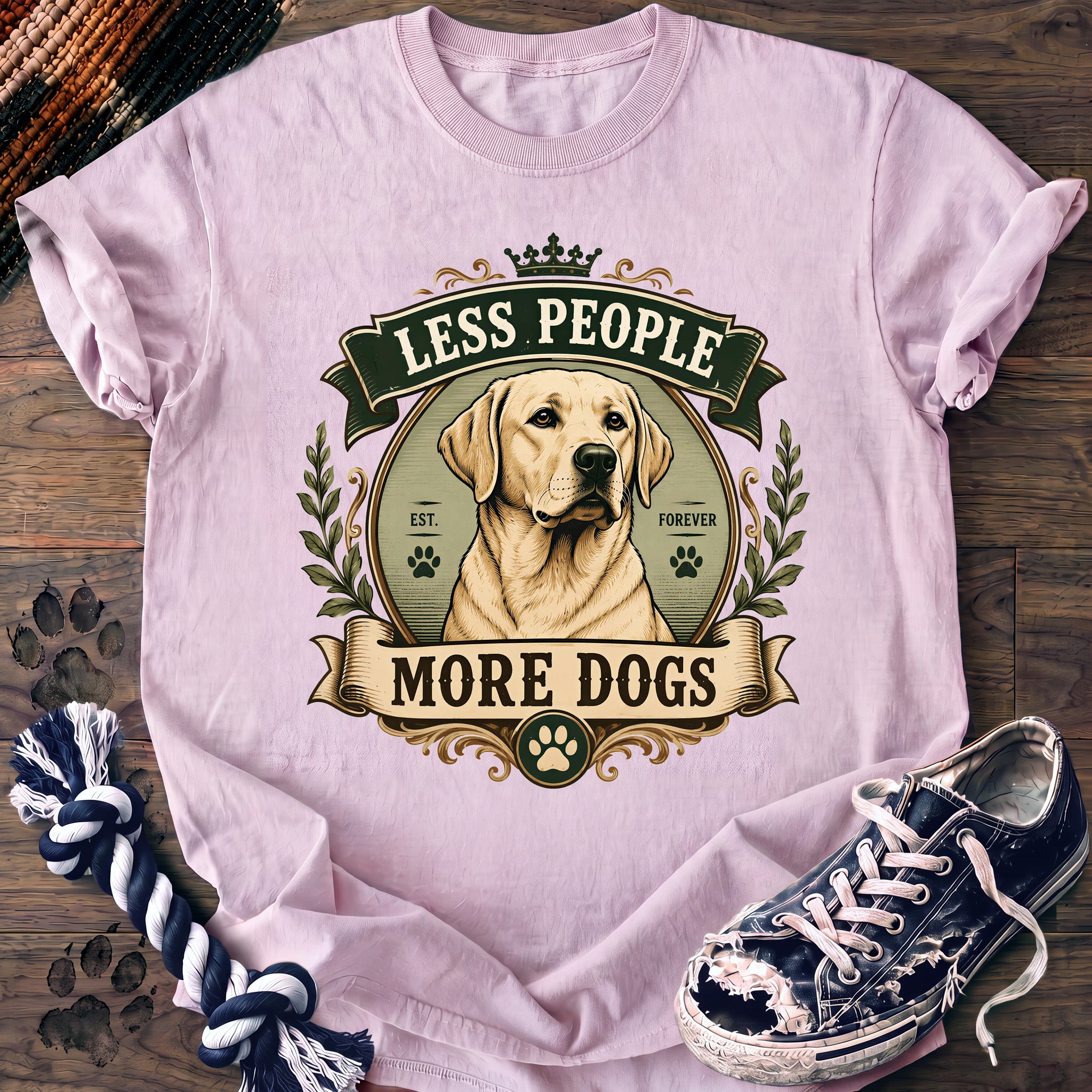 PAWSSION CLUB t-shirt in Blossom color - SKU PC-0024