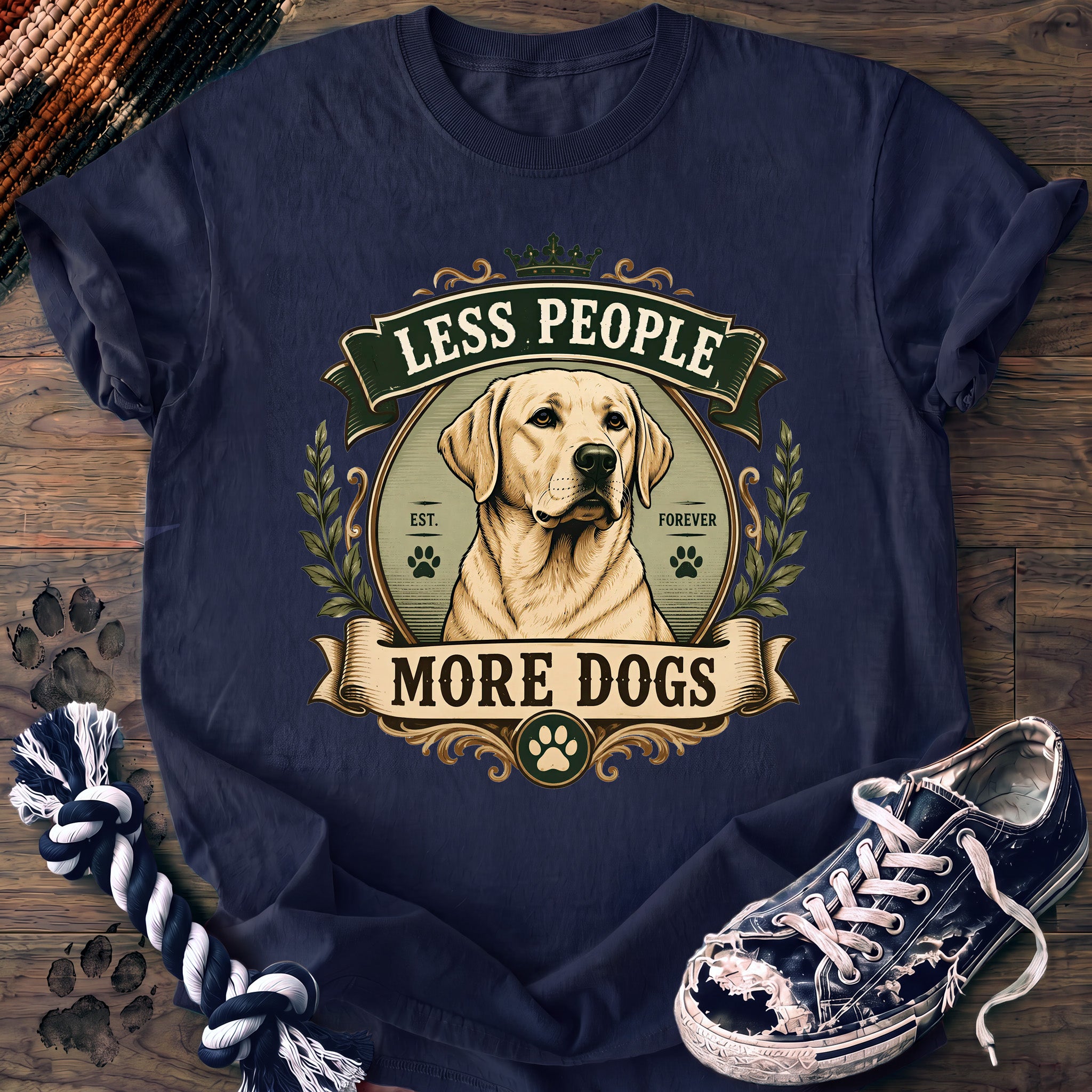 PAWSSION CLUB t-shirt in Navy color - SKU PC-0024