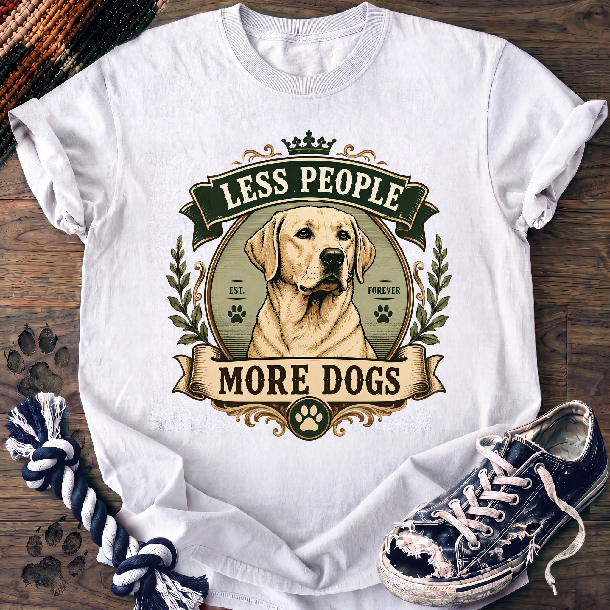PAWSSION CLUB t-shirt in White color - SKU PC-0024