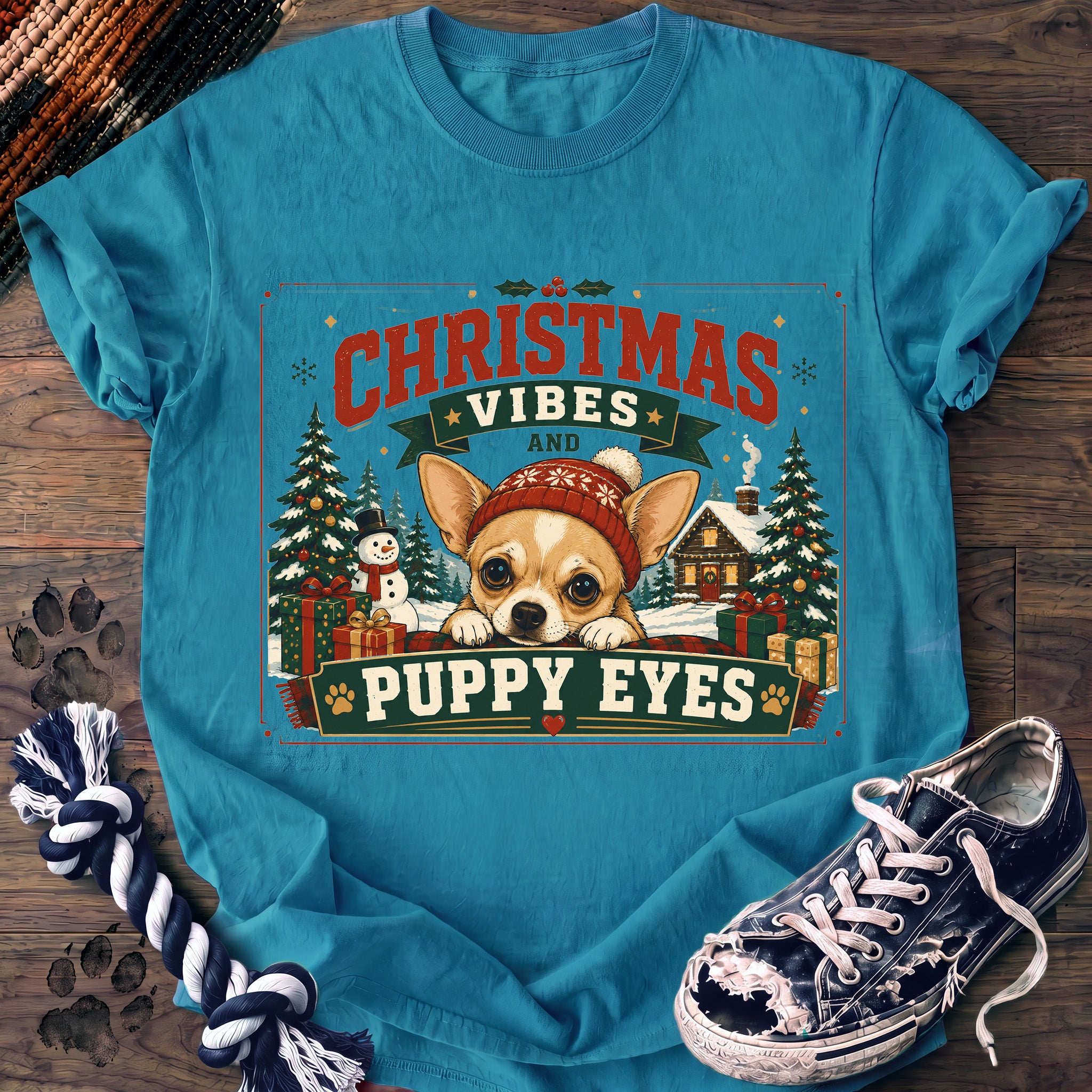 PAWSSION CLUB t-shirt in Sapphire color - SKU PC-0025