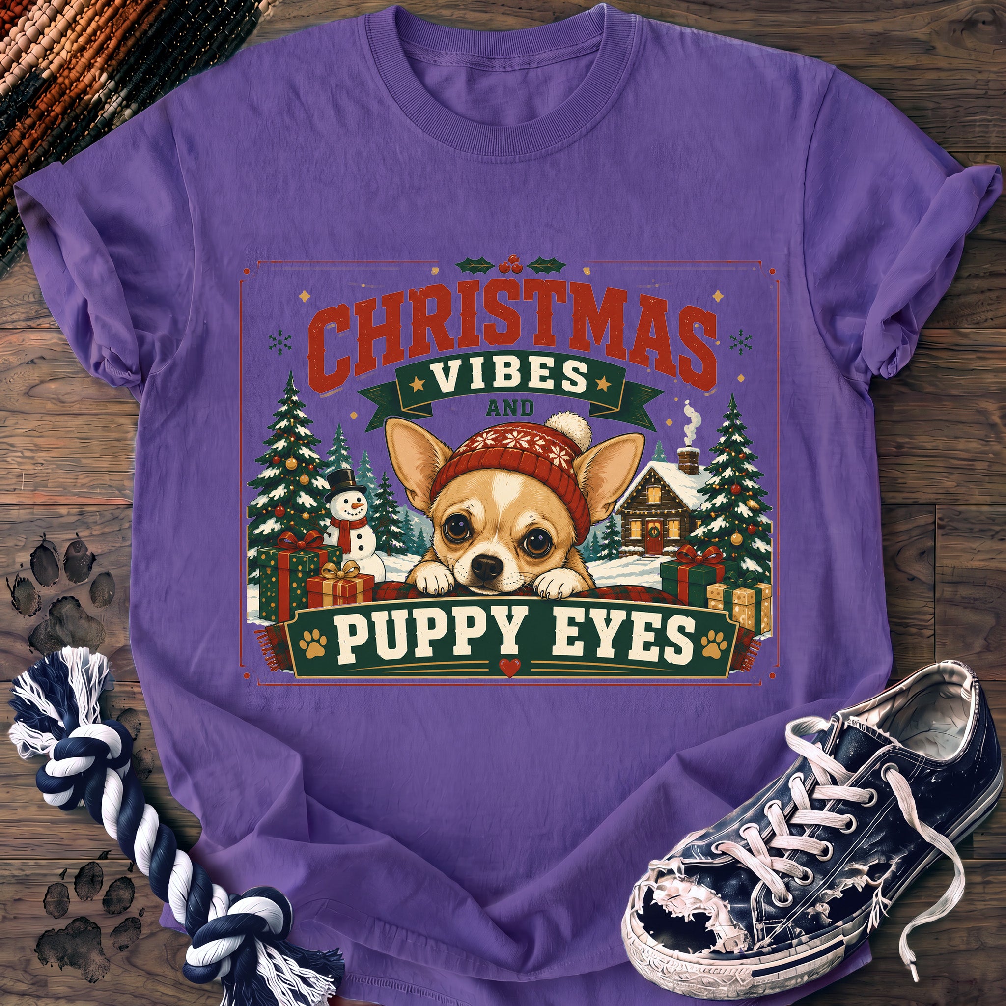 PAWSSION CLUB t-shirt in Violet color - SKU PC-0025