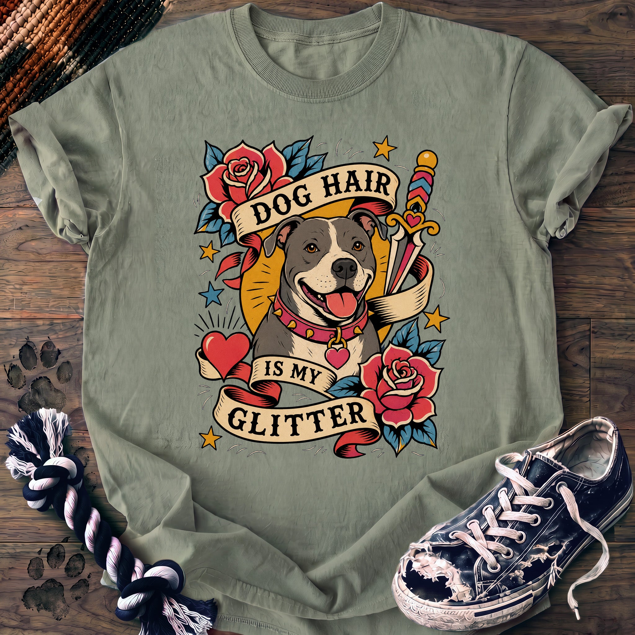 PAWSSION CLUB t-shirt in Bay color - SKU PC-0027