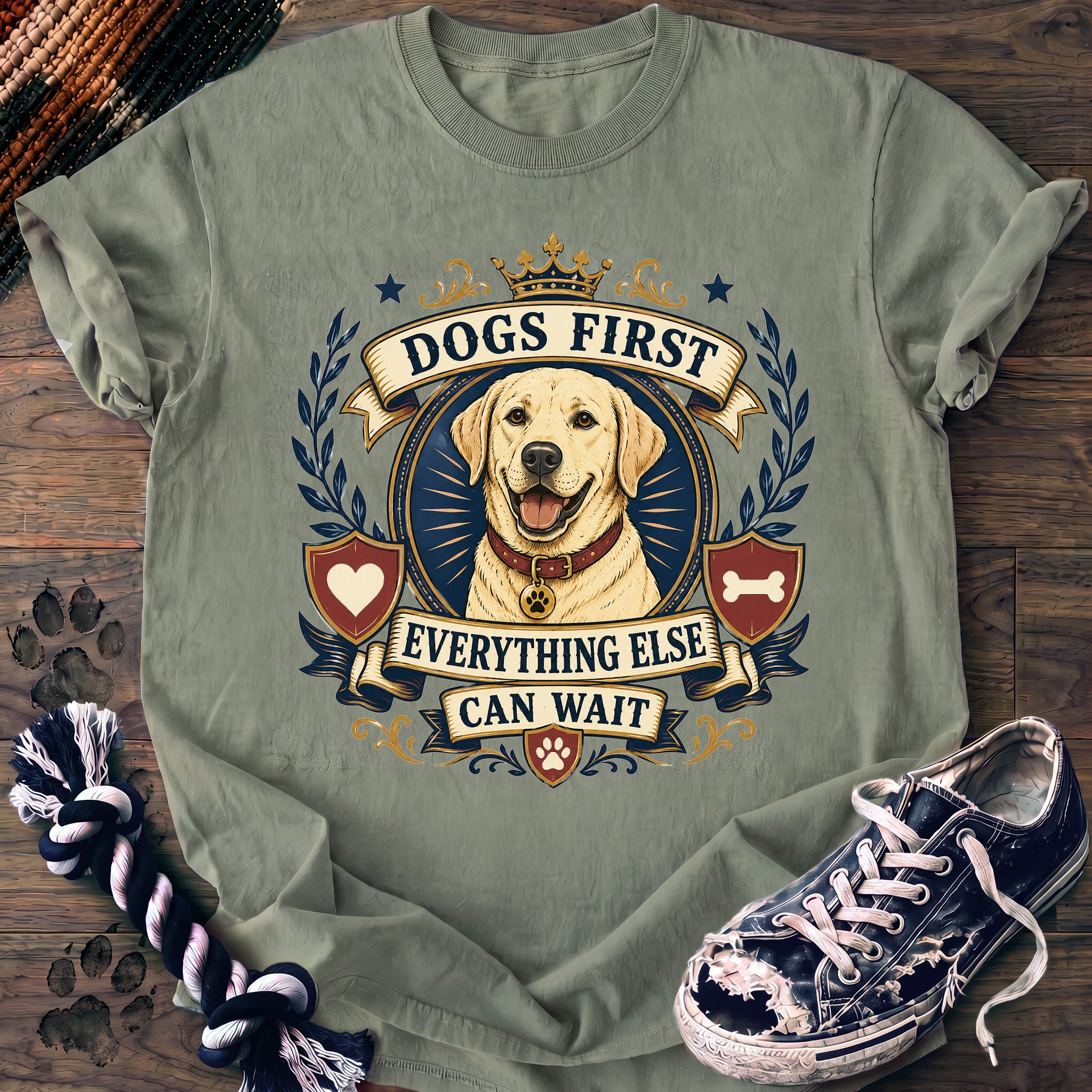 PAWSSION CLUB t-shirt in Bay color - SKU PC-0030