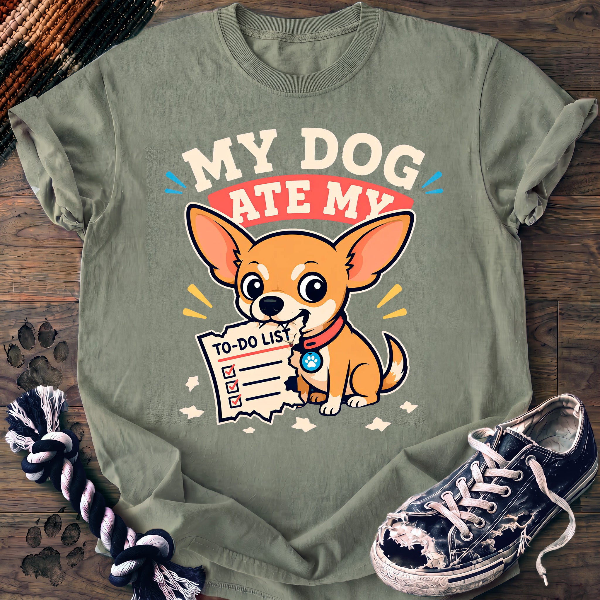 PAWSSION CLUB t-shirt in Bay color - SKU PC-0034