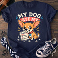 PAWSSION CLUB t-shirt in Navy color - SKU PC-0034