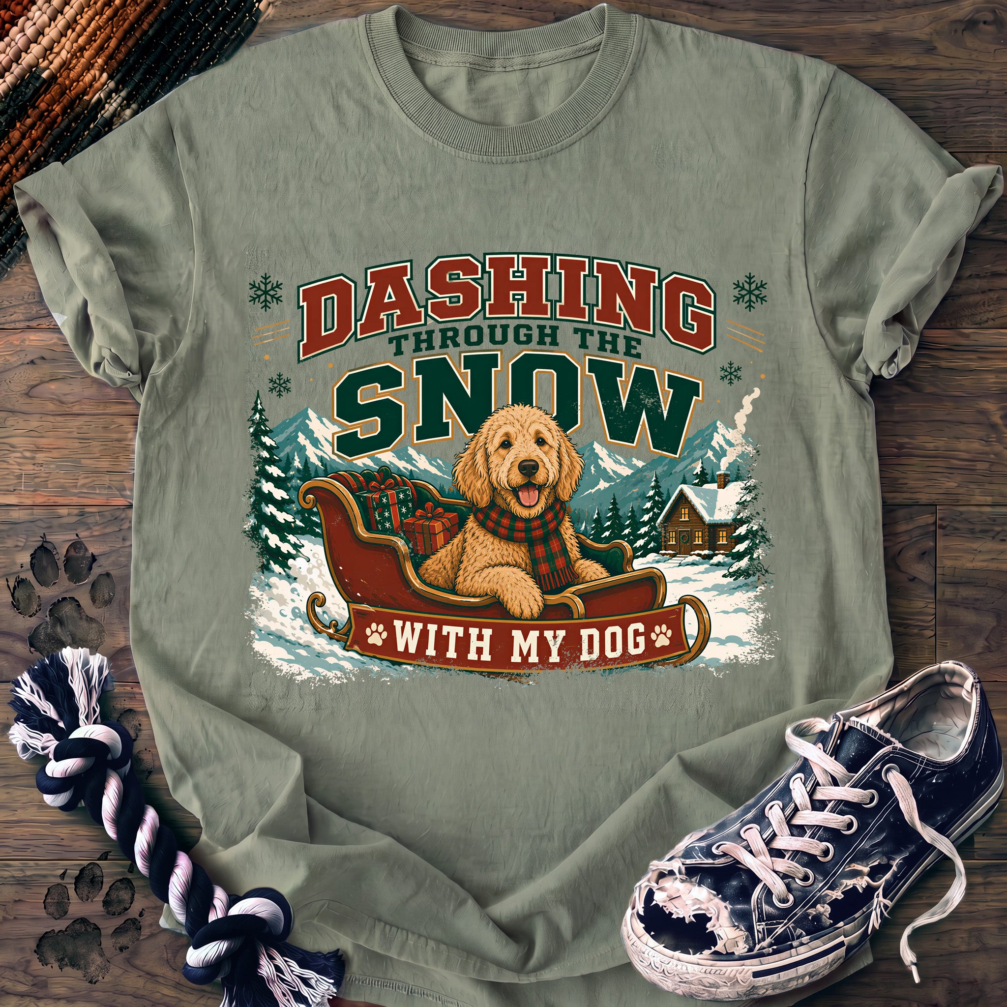 PAWSSION CLUB t-shirt in Bay color - SKU PC-0035