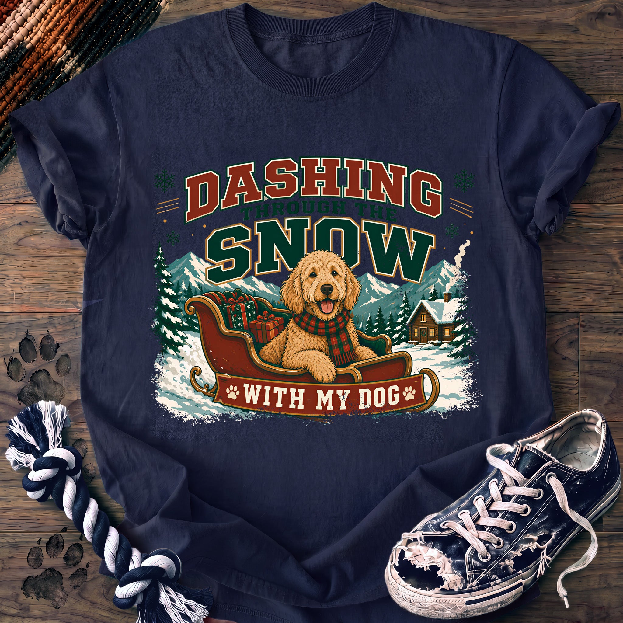 PAWSSION CLUB t-shirt in Navy color - SKU PC-0035