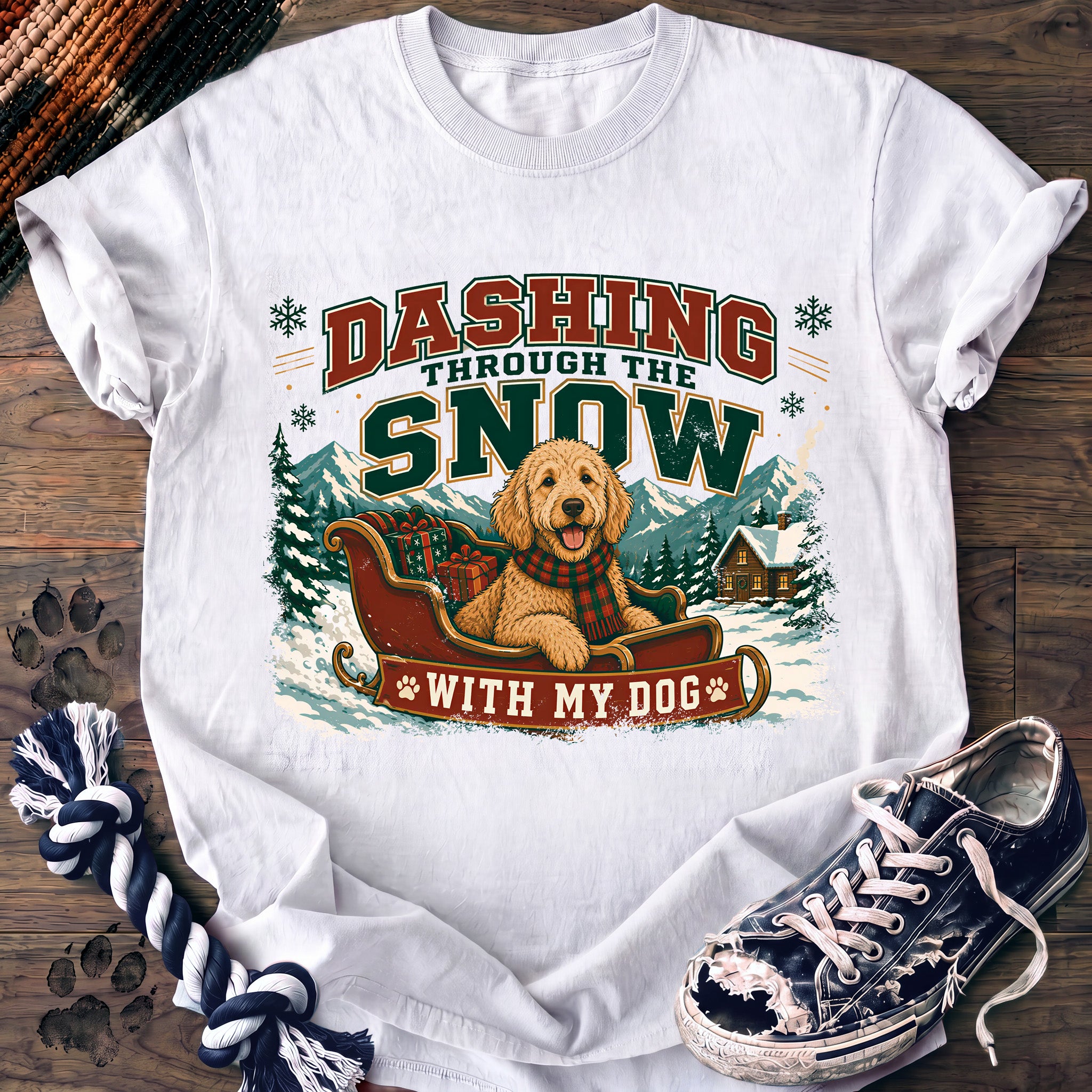 PAWSSION CLUB t-shirt in White color - SKU PC-0035