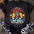 PAWSSION CLUB t-shirt in Black color - SKU PC-0036