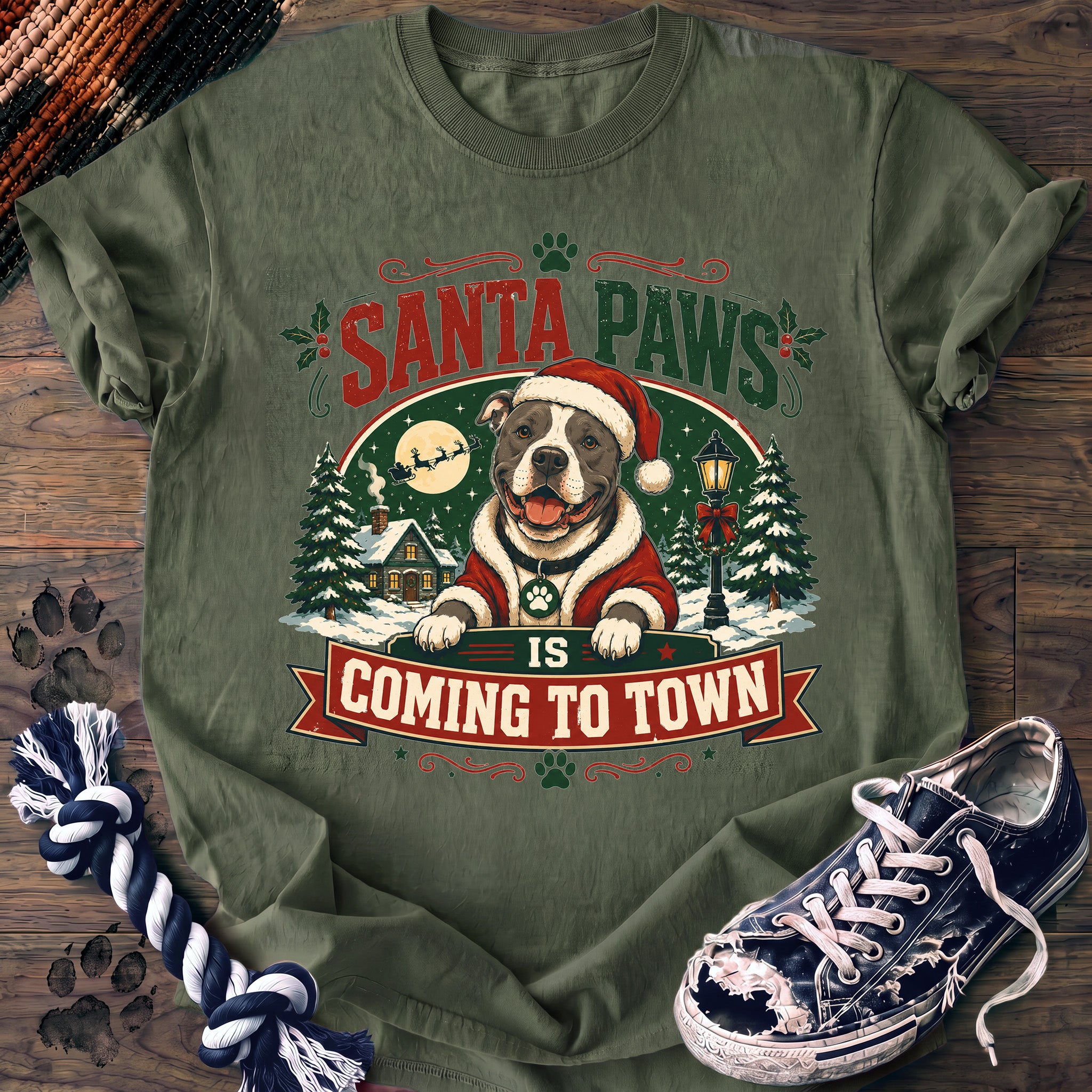 PAWSSION CLUB t-shirt in LightGreen color - SKU PC-0037