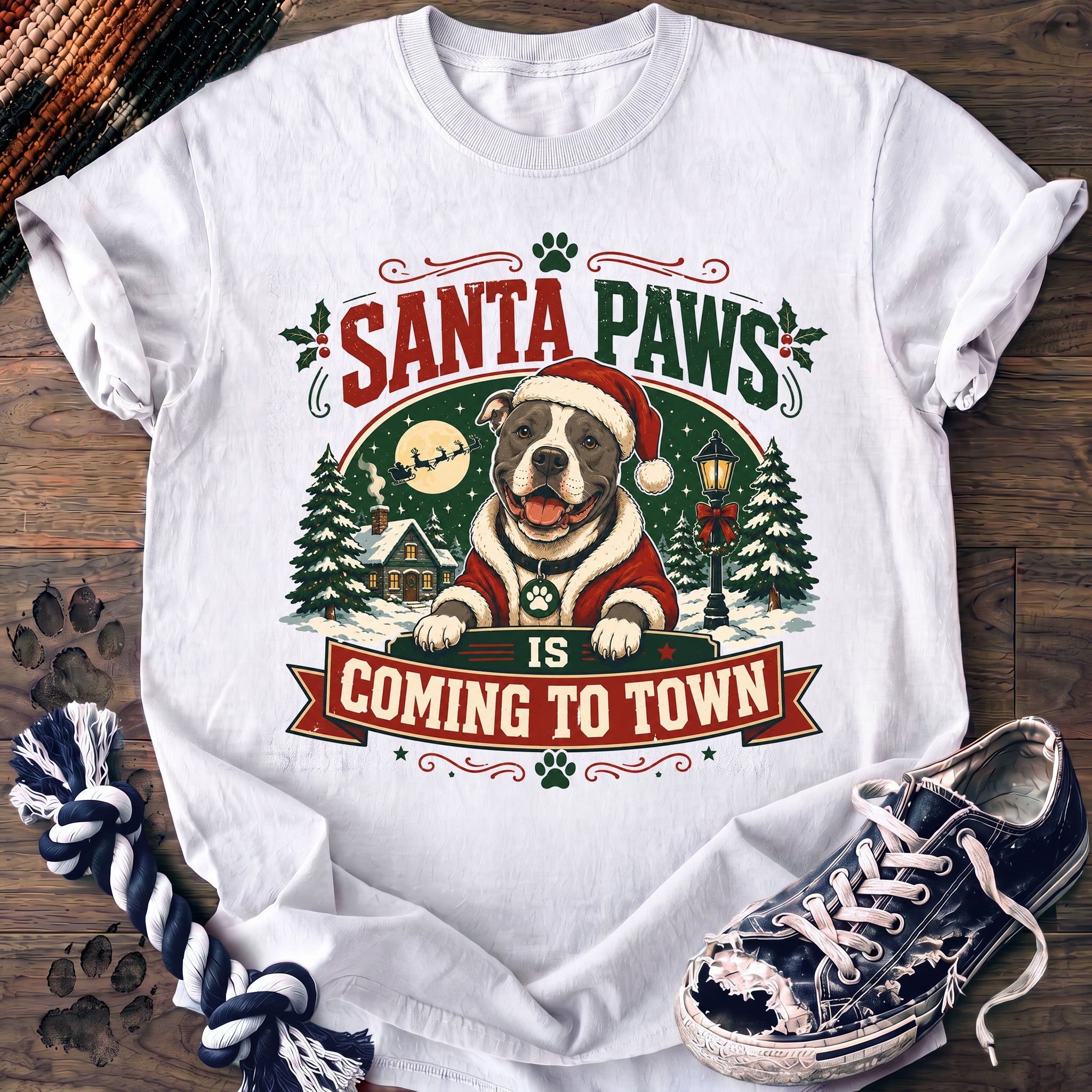PAWSSION CLUB t-shirt in White color - SKU PC-0037