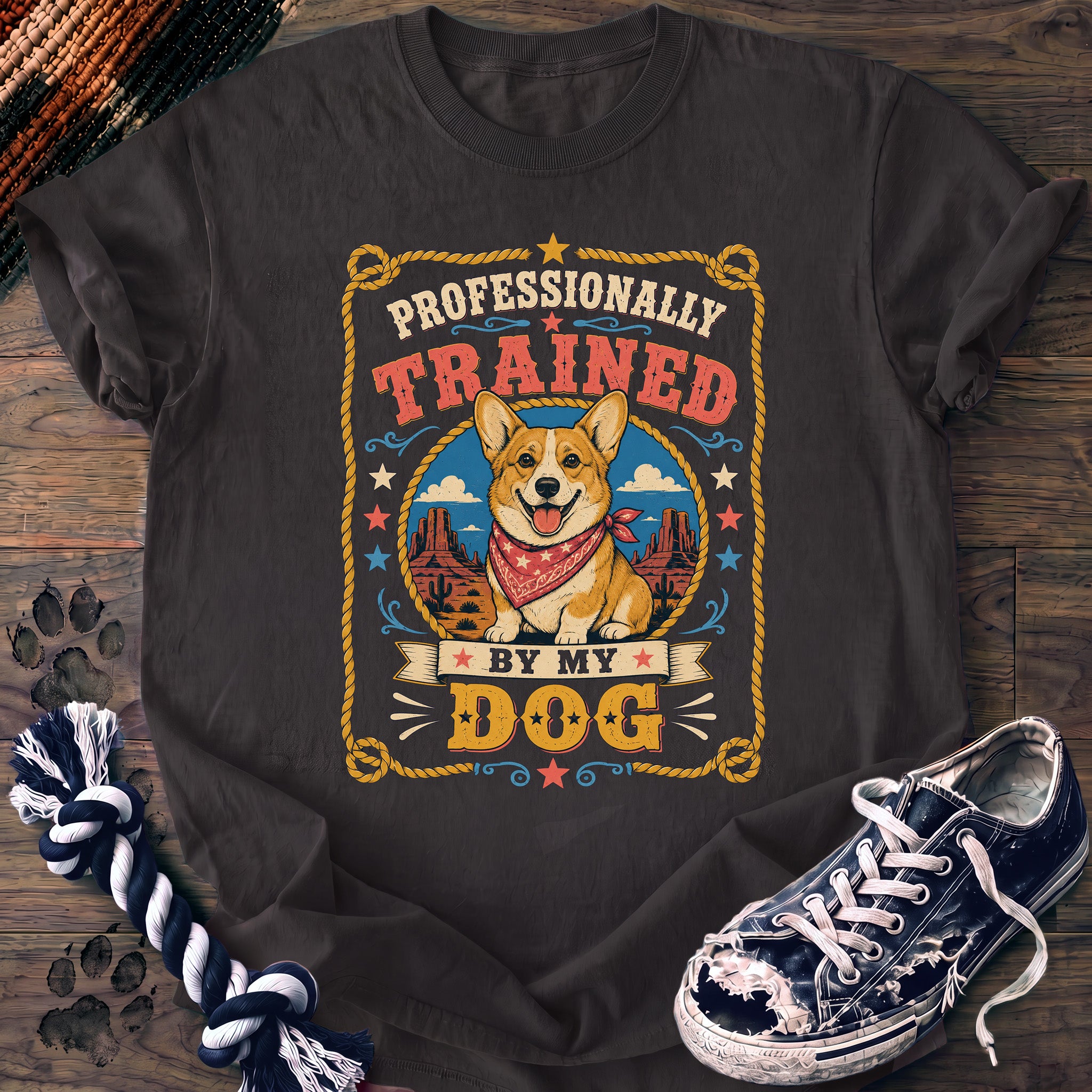 PAWSSION CLUB t-shirt in Graphite color - SKU PC-0038