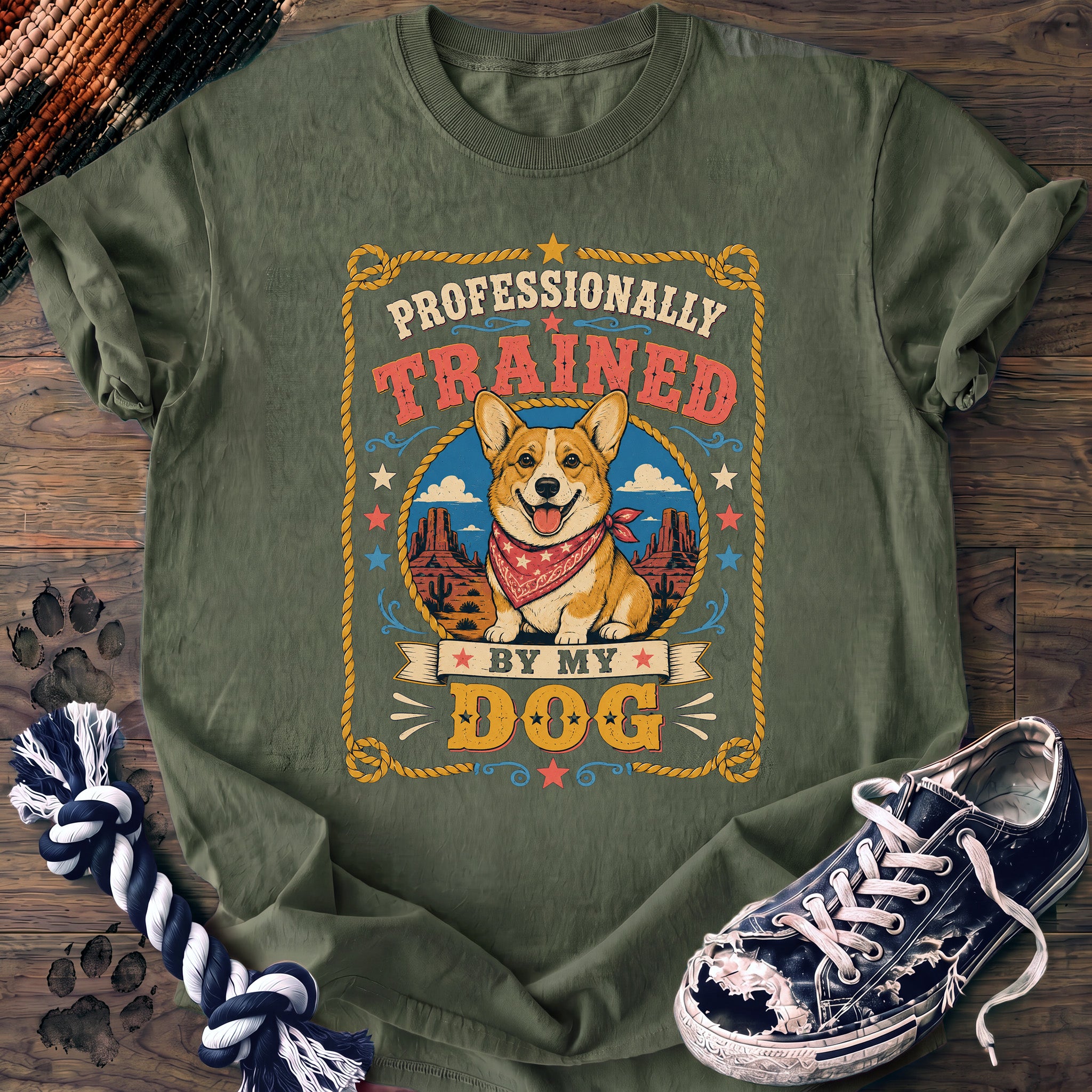 PAWSSION CLUB t-shirt in LightGreen color - SKU PC-0038